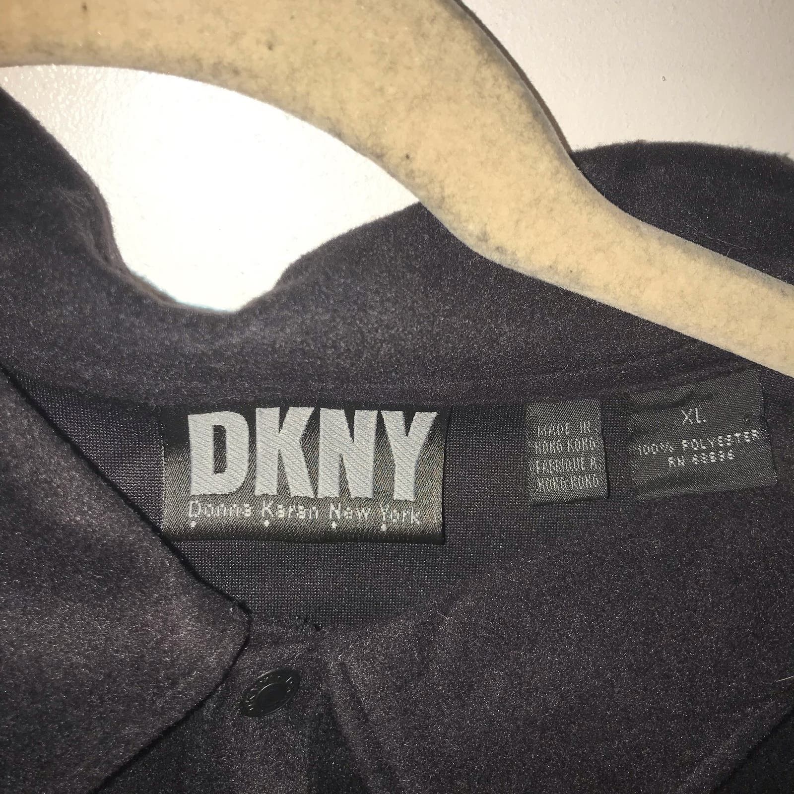 DKNY DKNY Pullover Sweater Men’s L Black LS Size US XL / EU 56 / 4 - 4 Thumbnail