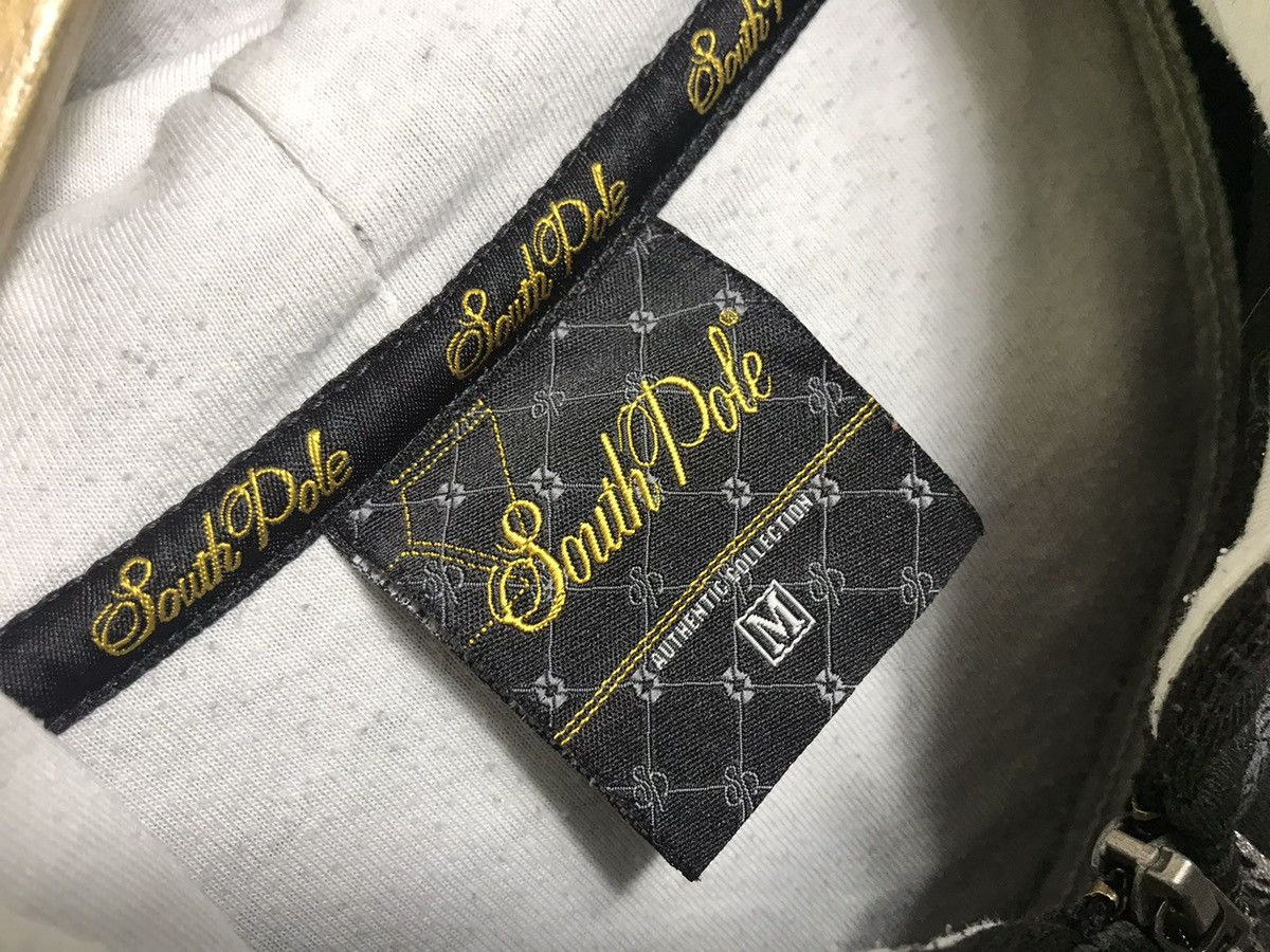 Southpole Vintage Y2K SouthPole Diamond Hoodie Men Full Zip Sweatshirt Size US M / EU 48-50 / 2 - 7 Thumbnail
