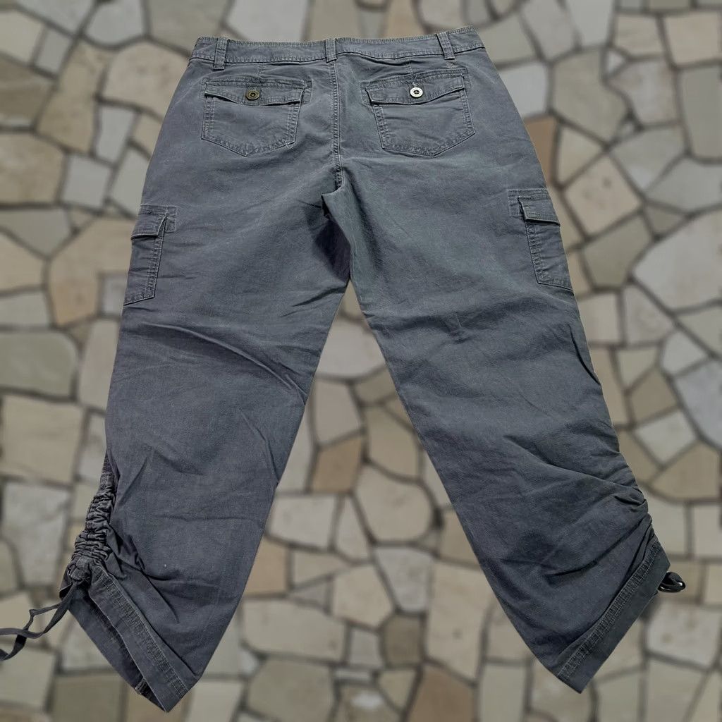 Eddie Bauer Eddie Bauer Pants Womens Tall 10 Gray Cargo Twill Stretch Relaxed Outdoor Hiking Casual Size 32" / US 10 / IT 46 - 1 Thumbnail