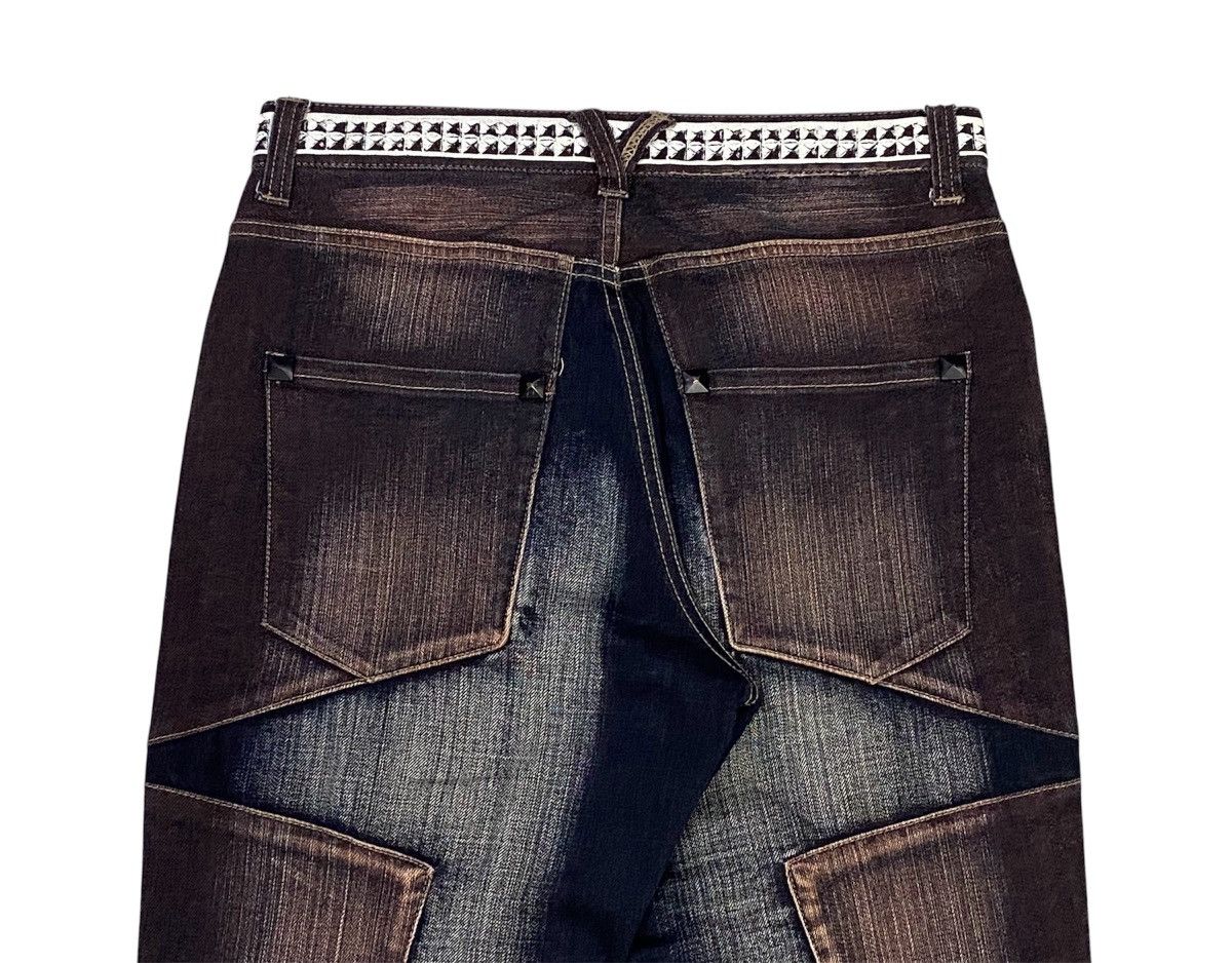 PPFM PPFM Star Mud-Wash Stretch Denim Pants Size US 30 / EU 46 - 5 Thumbnail