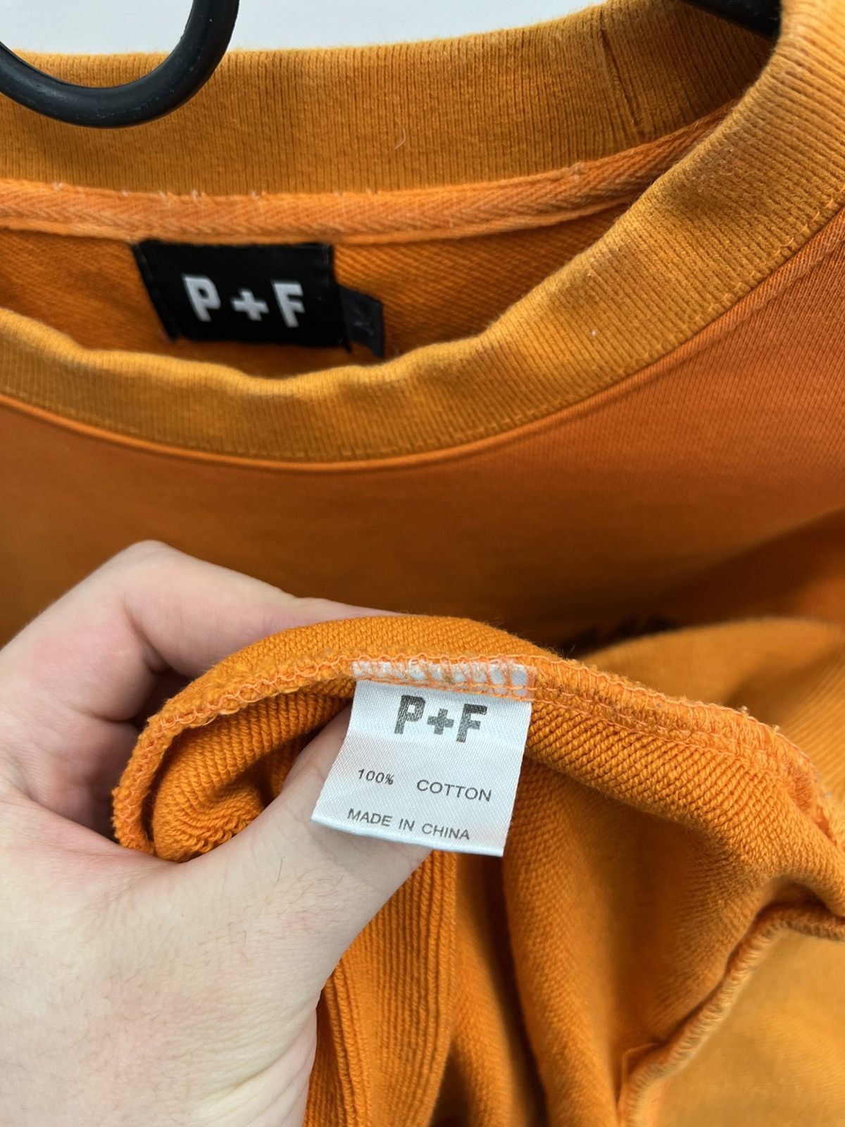 Places + Faces Places + Faces Cross Back Embroidered Cotton Sweatshirt Size US M / EU 48-50 / 2 - 4 Thumbnail