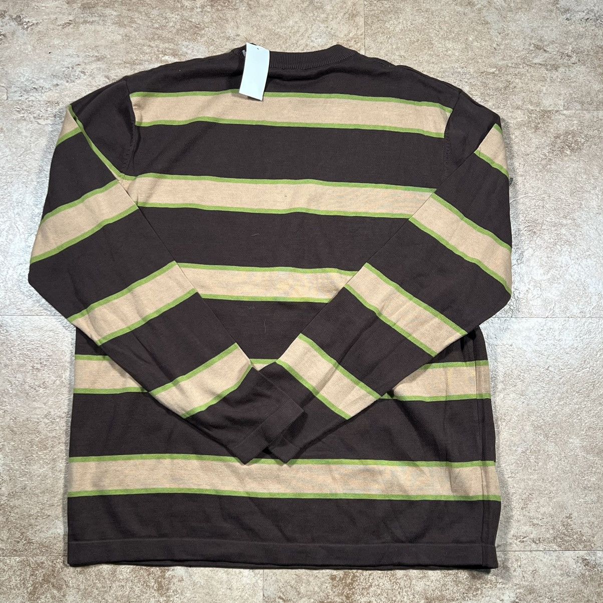 Banana Republic × Gap × J.Crew Gap Sweater Brown Striped Knit Crew Neck Long Sleeve Size US XL / EU 56 / 4 - 1 Thumbnail