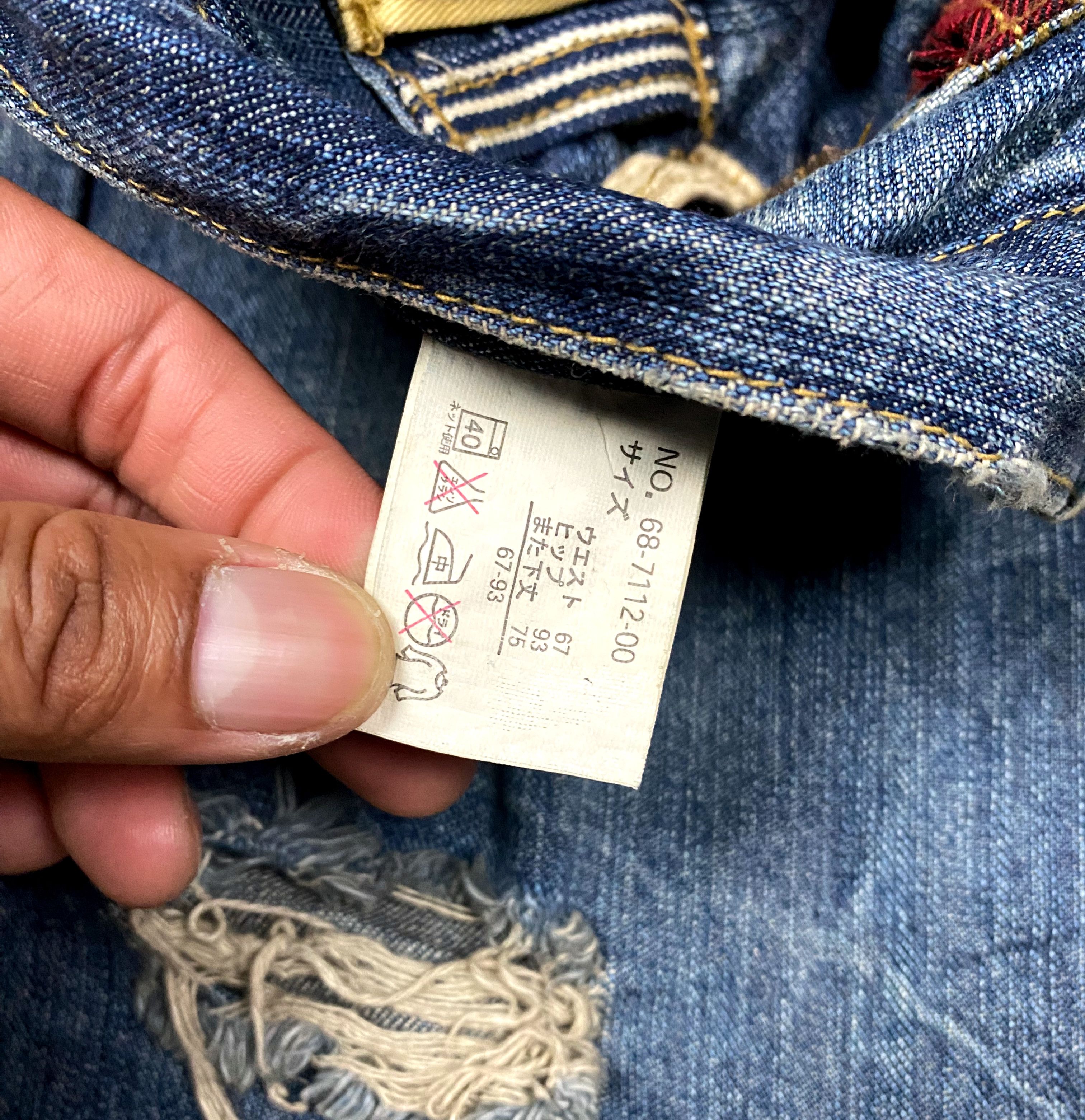 Japanese Brand × Vintage 🔥Vintage Denim Double Waist Japan 🔥 Size US 34 / EU 50 - 6 Thumbnail