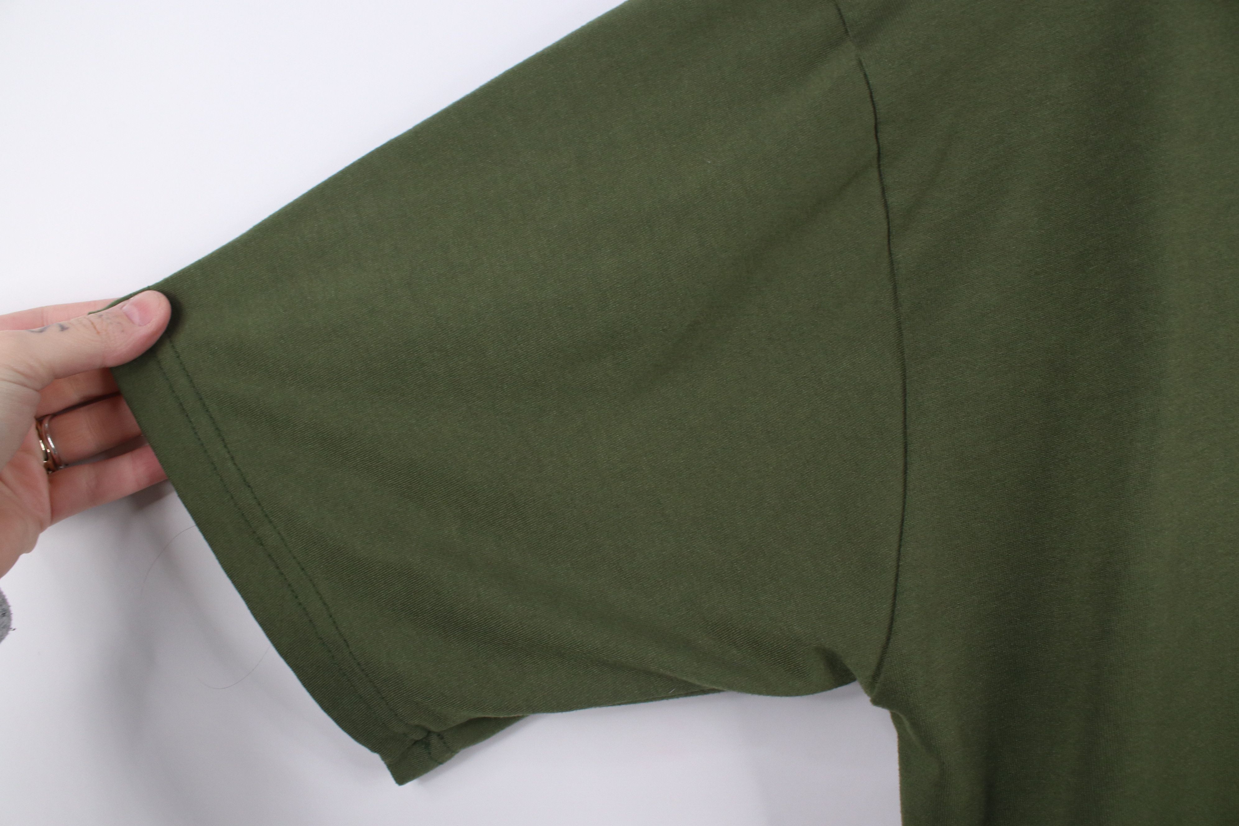 Cabelas × Vintage Vintage 90s Cabelas Tech Short Sleeve T-Shirt Green USA Size US L / EU 52-54 / 3 - 6 Thumbnail