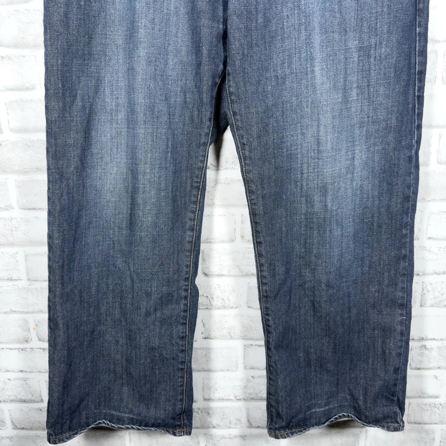 Lucky Brand Lucky Brand Relaxed Straight Leg Jeans Mens Size 36x30 Blue 36 Inseam Regular Fit Size US 30 / EU 46 - 3 Thumbnail
