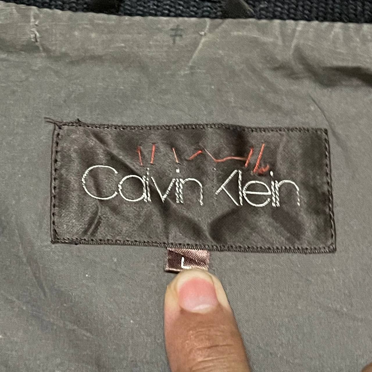 Calvin Klein Vintage CK Calvin Klein Wool Bomber Jacket Size US L / EU 52-54 / 3 - 8 Thumbnail