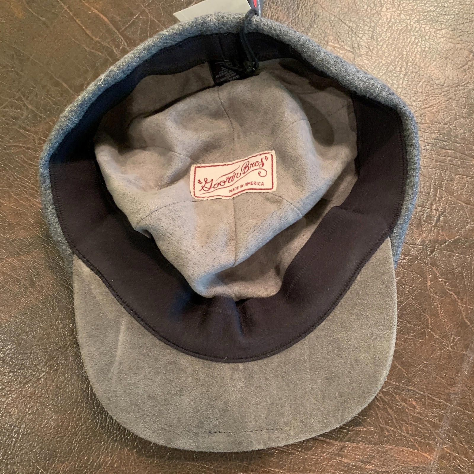 Goorin Bros. NEW Goorin Bros Men Sz L Wool Tweed Flatcap Paperboy Hat 365 Size ONE SIZE - 6 Thumbnail