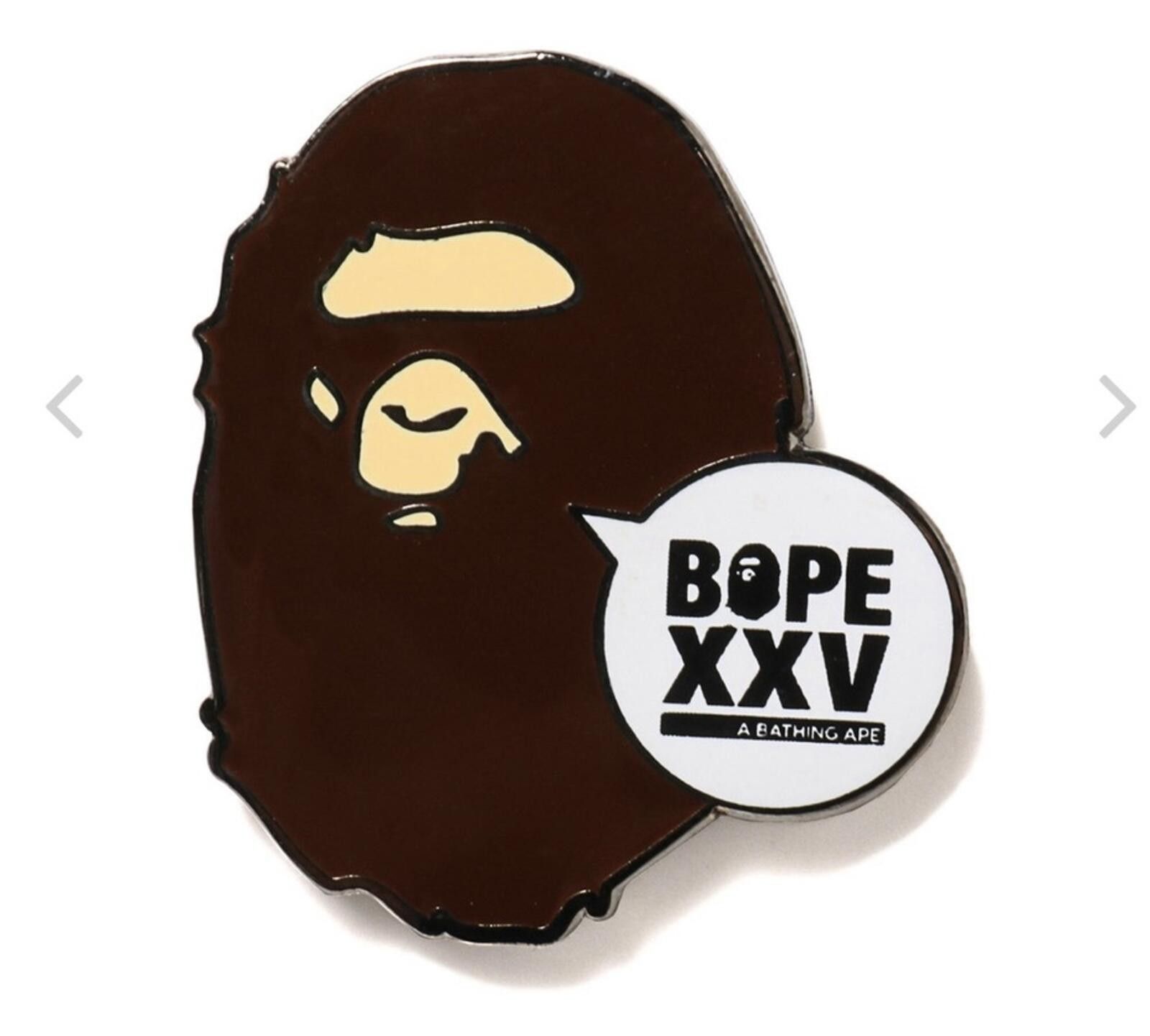 Bape BAPE x Pintrill XXV Anniversary Enamel Pin - A Bathing Ape Size ONE SIZE - 1 Thumbnail