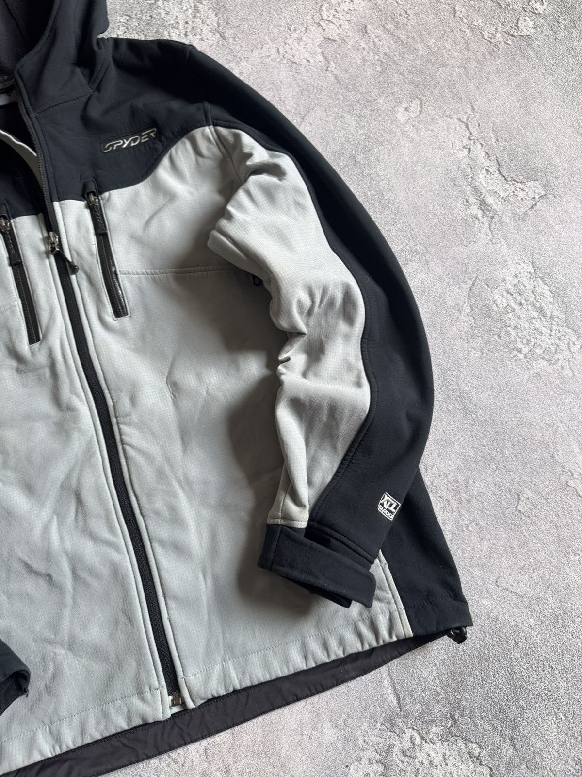 Spyder Spyder L outdoor Softshell jacket hooded zip gorpcore Size US L / EU 52-54 / 3 - 4 Thumbnail