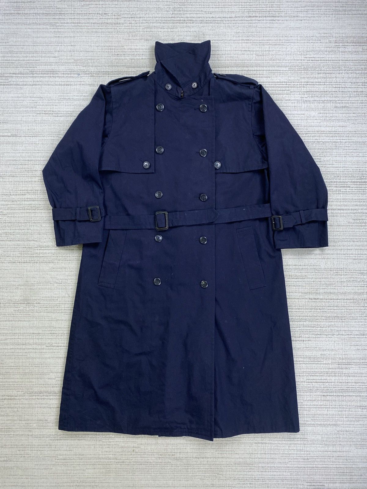 Yves Saint Laurent Vintage Yves Saint Laurent Double Breast Trench Coat Jacket Size US M / EU 48-50 / 2 - 7 Thumbnail