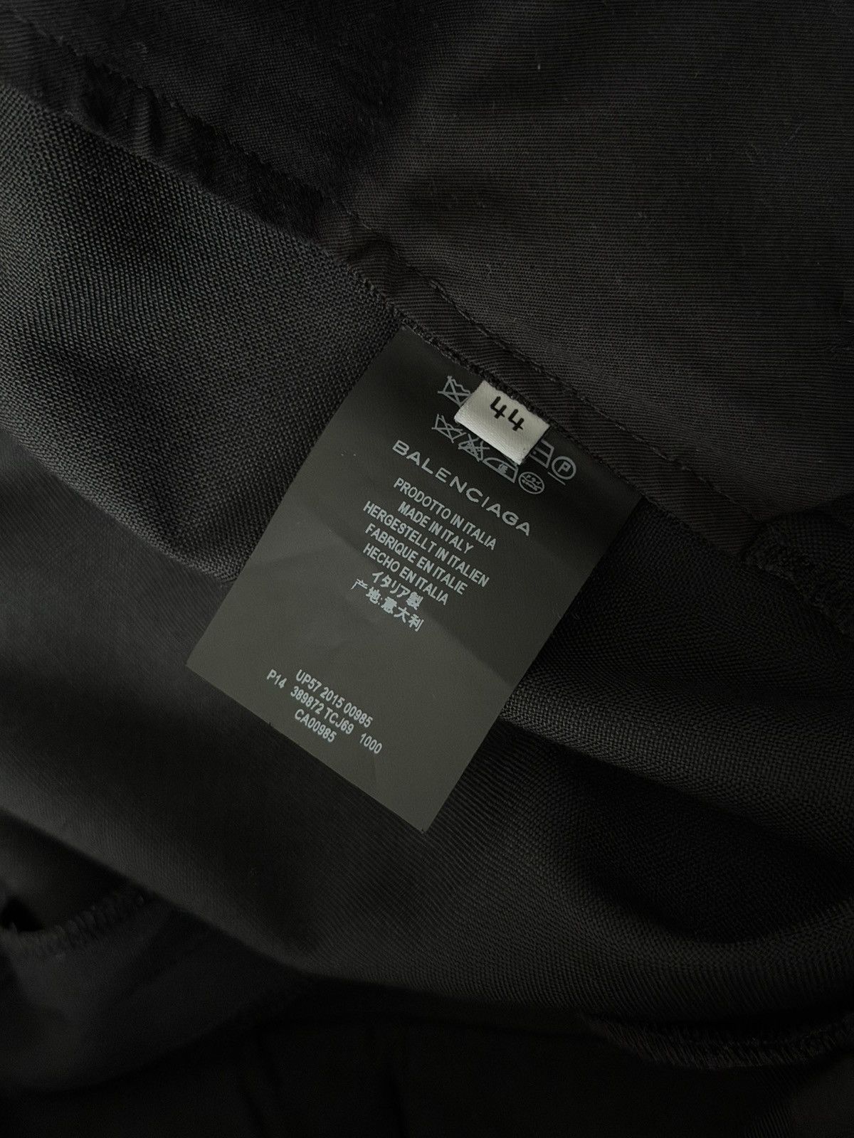 Balenciaga FW2014 Slim-Fit Pleated Suit Trousers Size US 28 / EU 44 - 10 Thumbnail