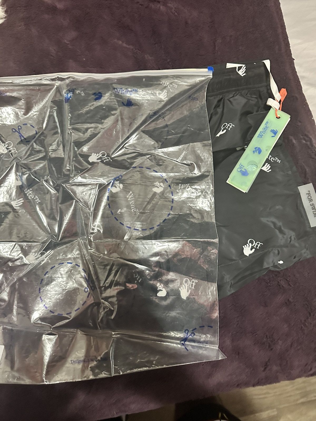 Off-White Off white swim trunks Size US 38 / EU 54 - 2 Thumbnail