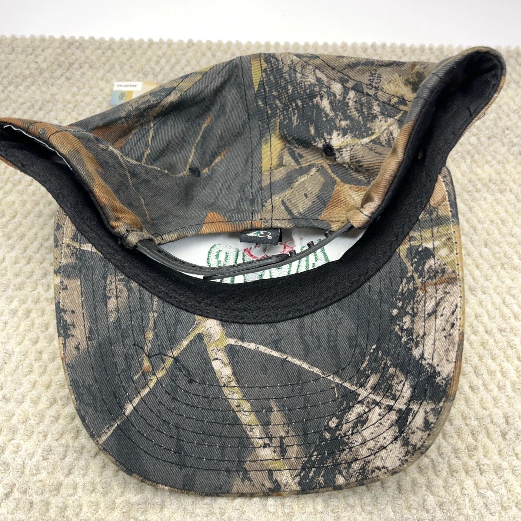 Vintage Allegheny Wood Products Hat Cap Realtree Camo Snap Back Dad Hunting AWP Adult Size ONE SIZE - 5 Thumbnail