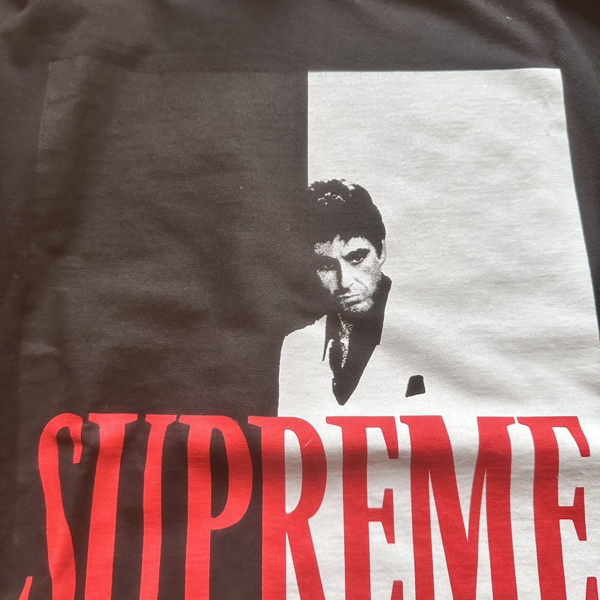 Supreme Supreme Scarface Split Tee FW17 Size US L / EU 52-54 / 3 - 5 Thumbnail