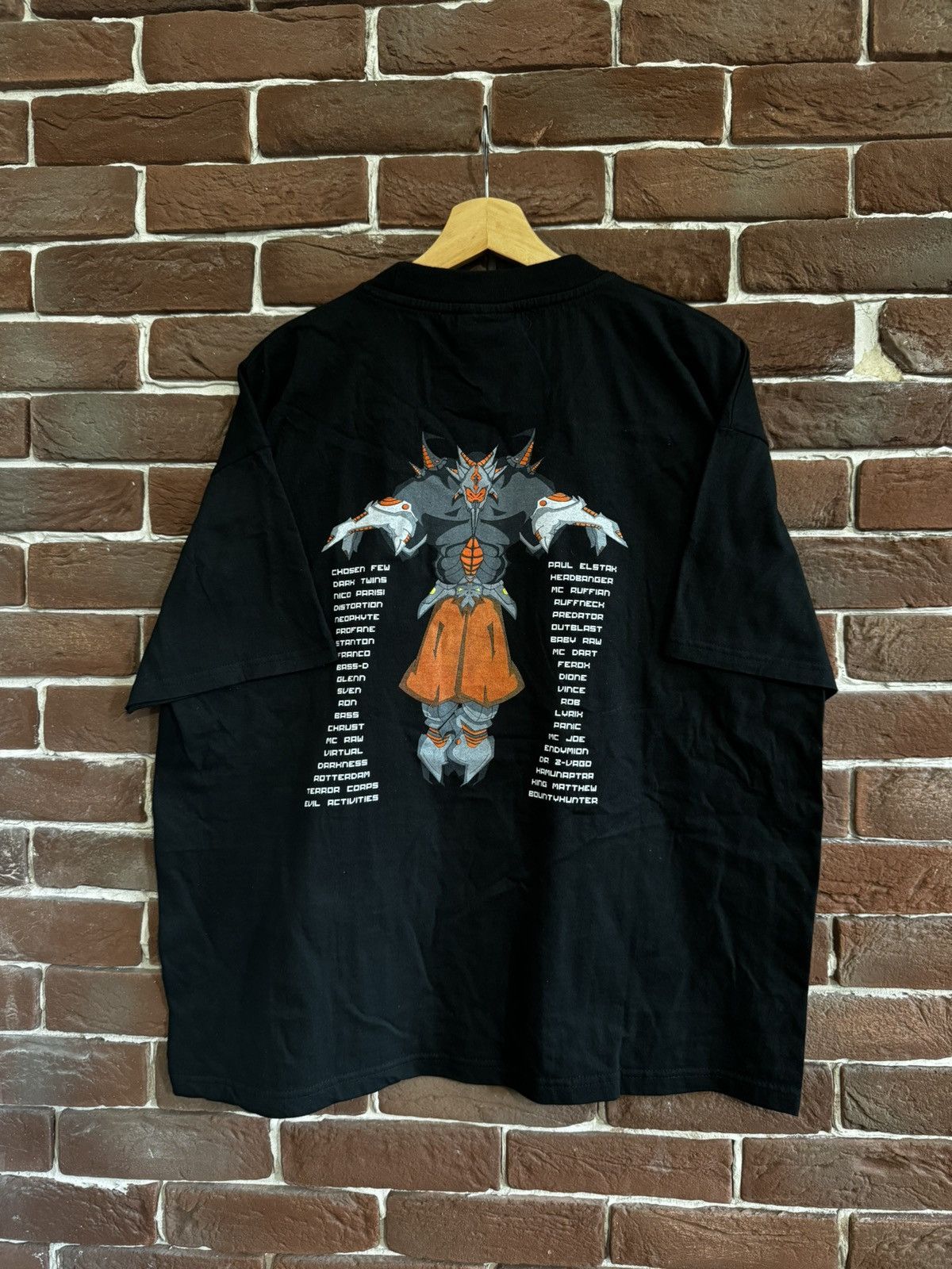 Band Tees Vintage 00s Megarave Tshirt XL Gabber Thunderdome Band Grail Size US XL / EU 56 / 4 - 1 Thumbnail
