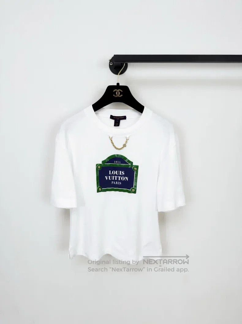 Louis Vuitton Louis Vuitton Chain Short Sleeve Size S / US 4 / IT 40 - 1 Thumbnail