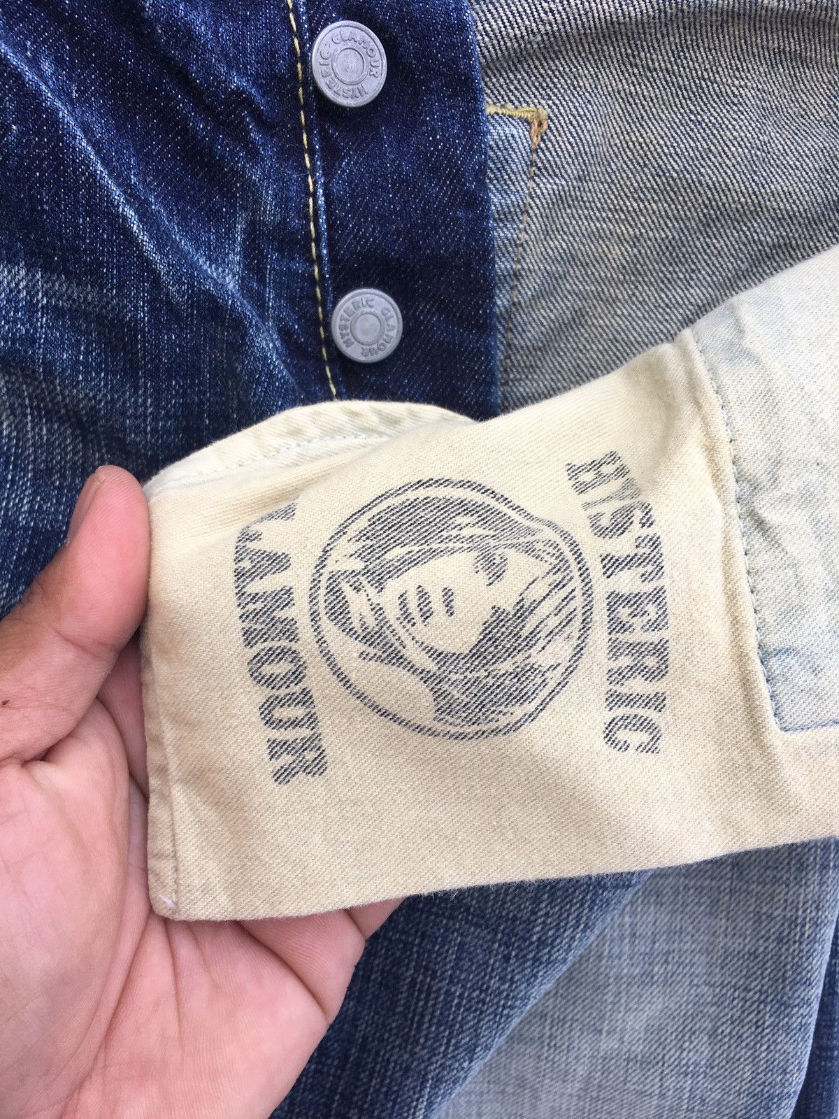 Hysteric Glamour Rare Vintage Hysteric Glamour Washed Jean/Denim Size US 30 / EU 46 - 11 Thumbnail