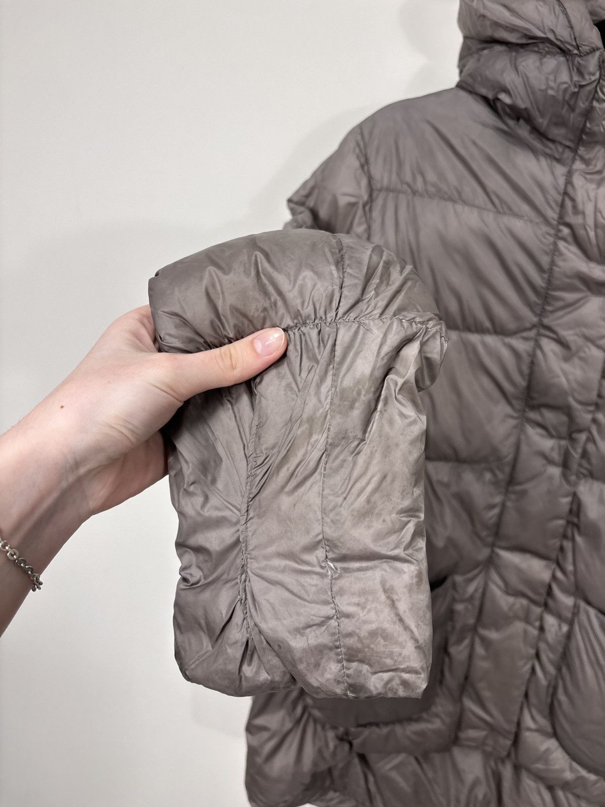 Jil Sander × Uniqlo Jil Sander x Uniqlo +J Women’s Brown Lightweight Down Jacket Size L / US 10 / IT 46 - 14 Thumbnail