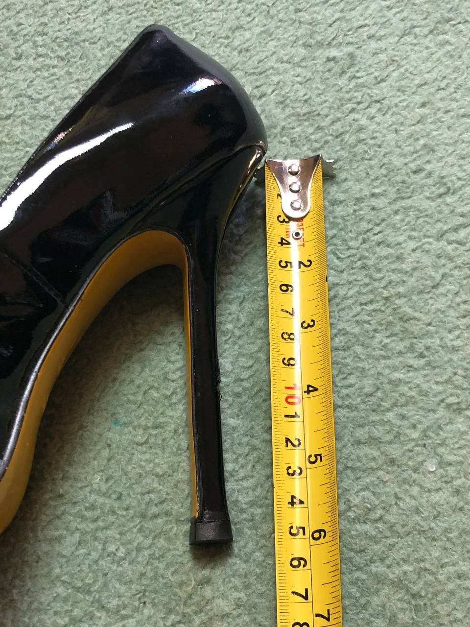 Yves Saint Laurent Heels black luxury Y2K Vintage Yves Saint Laurent Size US 7 / IT 37 - 22 Thumbnail