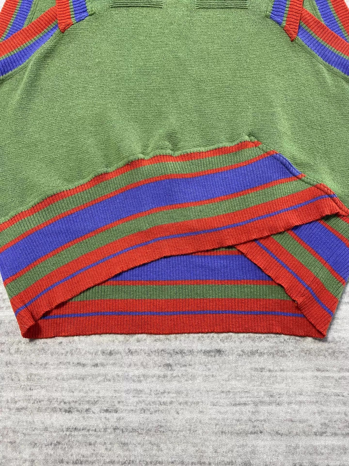 Kiko Kostadinov Kiko Kostadinov Dorset Knit Vest Size 48 9.5/10 Size US M / EU 48-50 / 2 - 3 Thumbnail