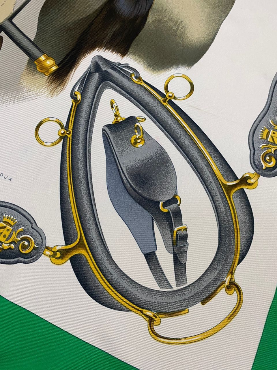 Hermes Hermes Silk Scarf By Created Phillipe Ledoux Hand Rolled Size ONE SIZE - 15 Thumbnail
