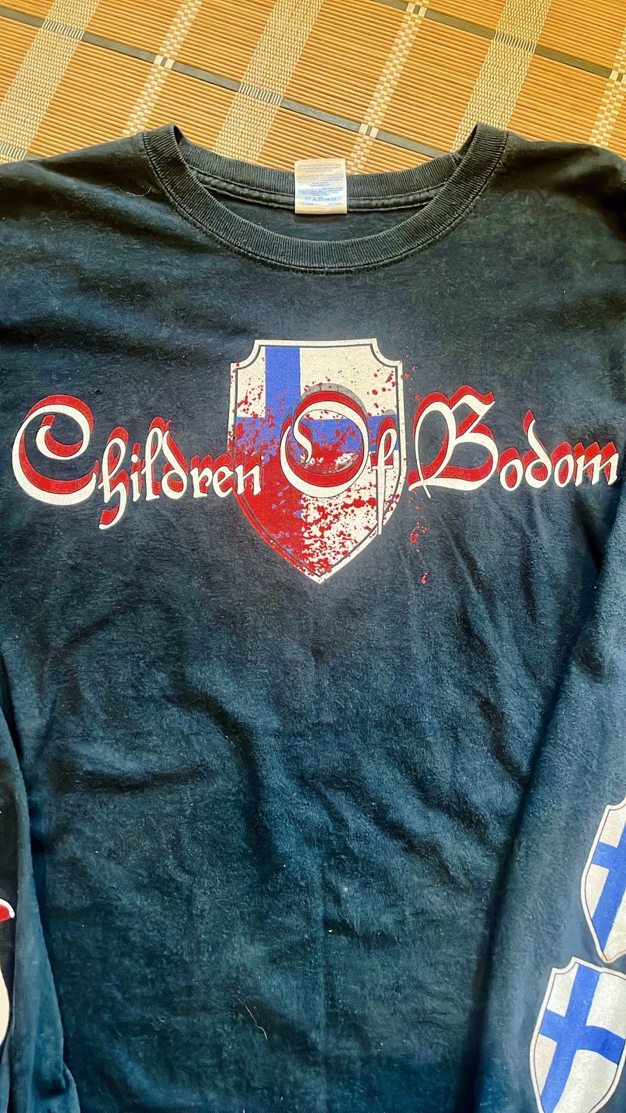 Band Tees × Vintage VTG90’s Children Of Bodom Longsleeve Size US L / EU 52-54 / 3 - 4 Thumbnail