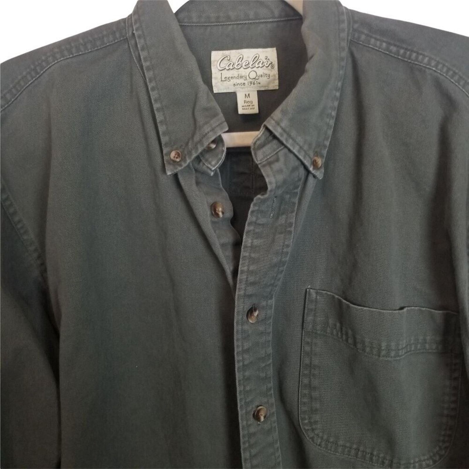 Cabelas Cabelas Mens Heavyweight Flannel Shirt Size M Gorpcore Size US M / EU 48-50 / 2 - 2 Thumbnail