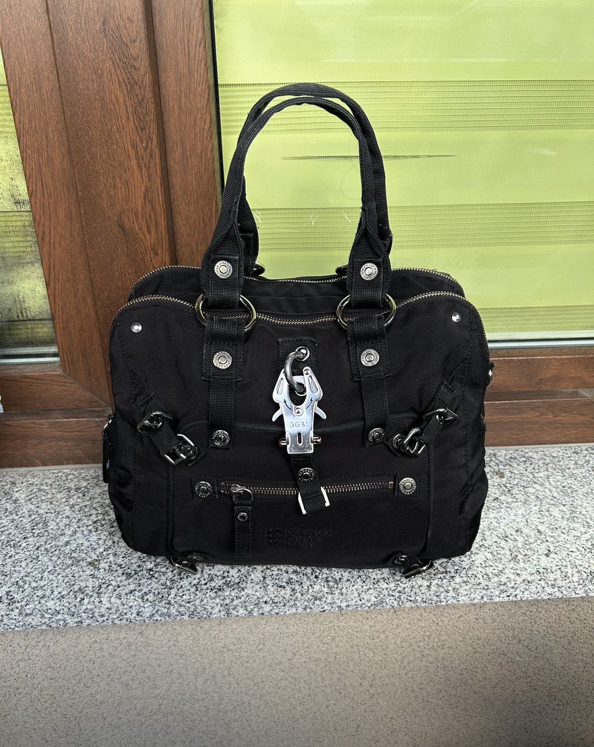 Avant Garde x George Gina Lucy George Gina & Lucy Y2K Alyx Je Ny Sais Quoi Crossbody Bag in Black, Women's