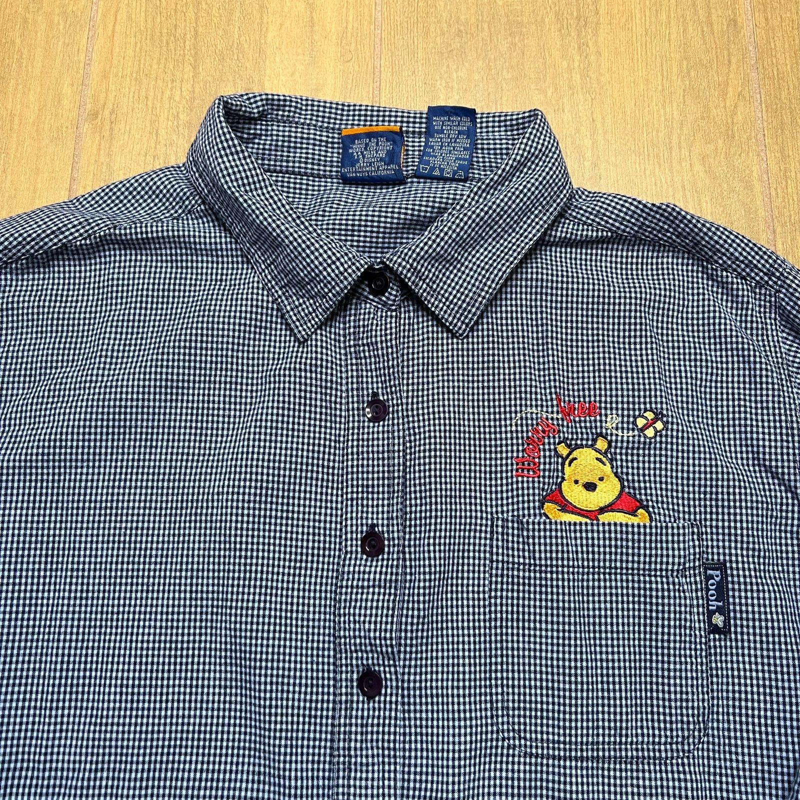 Vintage Disney Vintage Winnie The Pooh Gingham Plaid Women 22W/24W Size XXL / US 16-18 / IT 52-54 - 11 Thumbnail