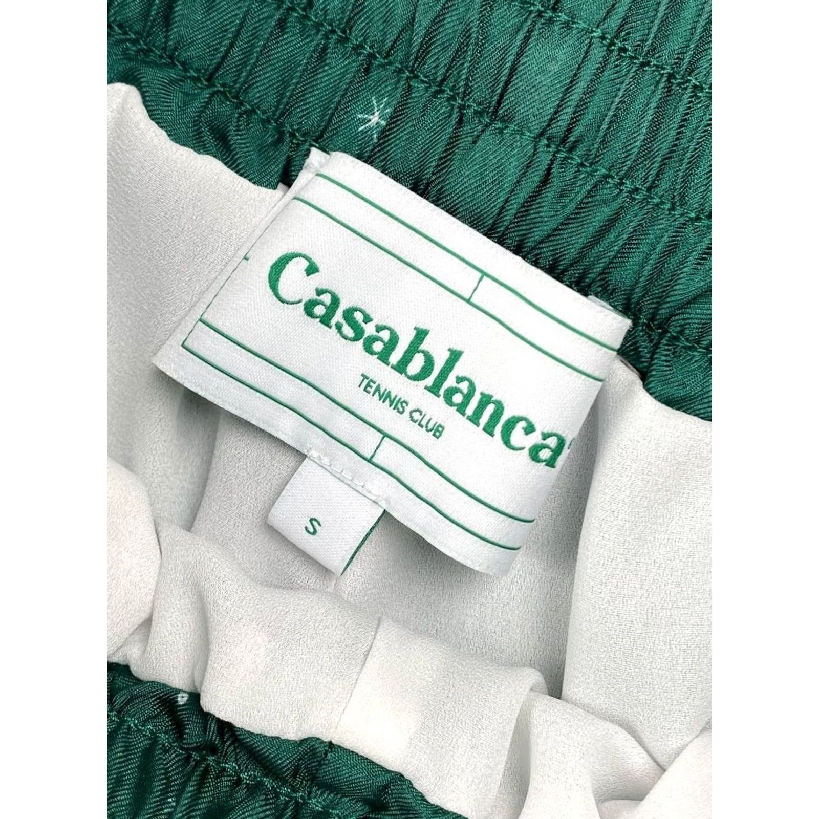 Casablanca Casablanca Silk Shorts Men S Bermuda Casual Drawstring Multicolor Summer Size US 29 - 5 Thumbnail