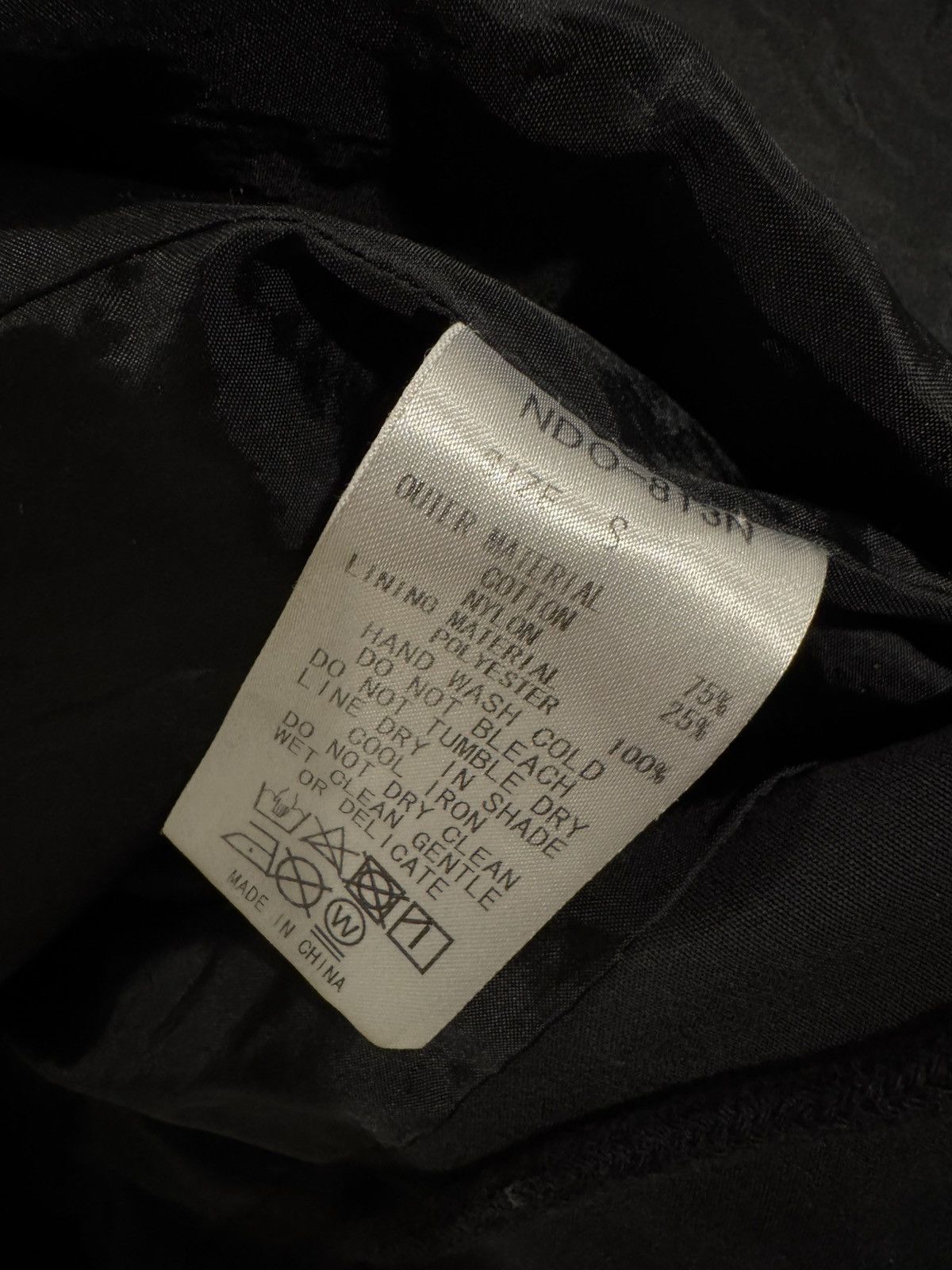 Number (N)ine Number (N)ine Arc Coach Jacket Size US S / EU 44-46 / 1 - 7 Thumbnail