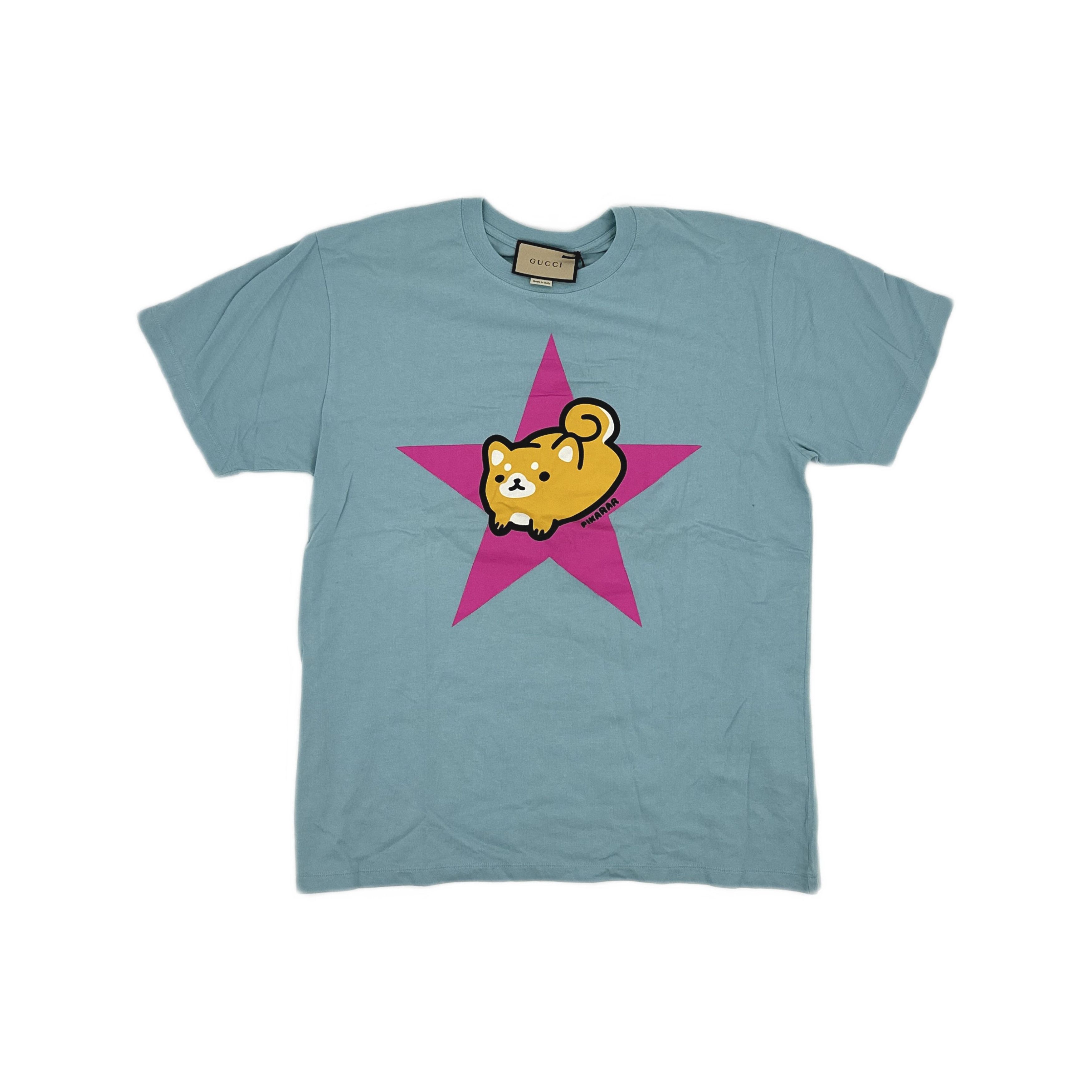 Gucci Gucci Pikarar Graphic T-Shirt Size M Size US M / EU 48-50 / 2 - 1 Thumbnail
