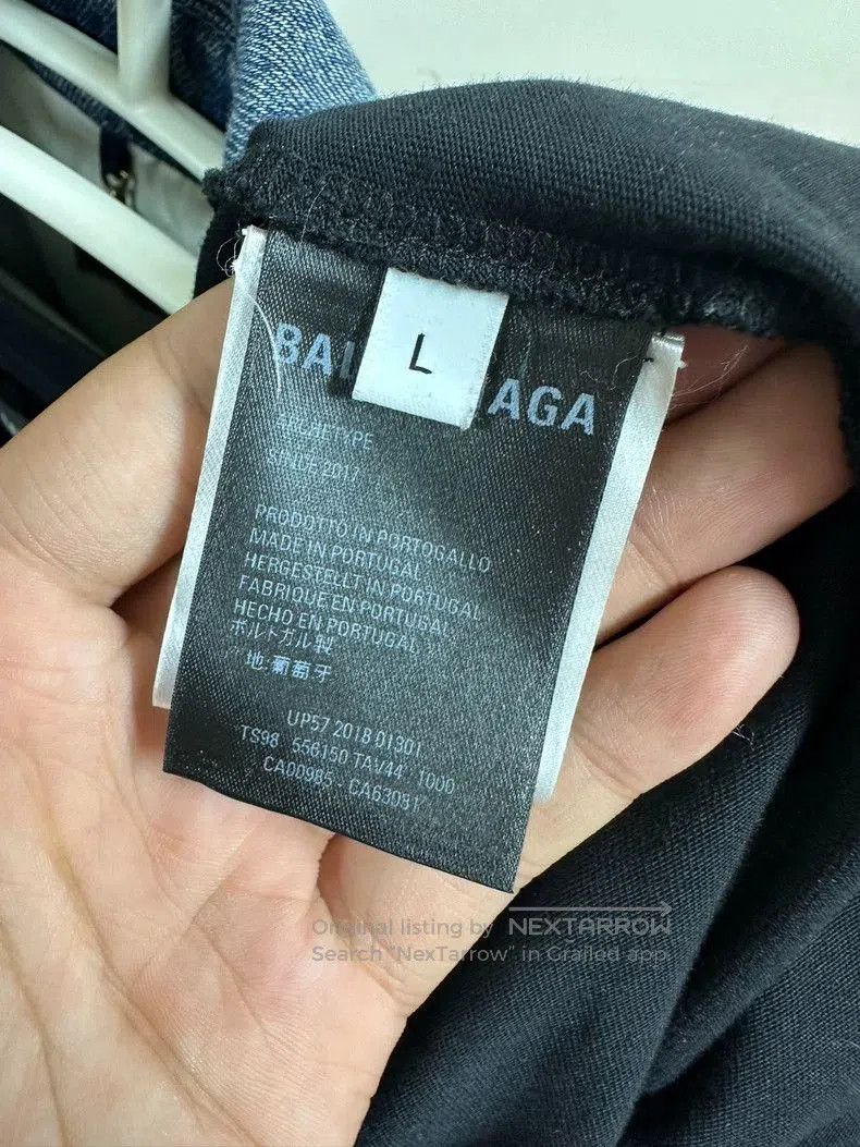 Balenciaga Balenciaga Loose Short Sleeve T-Shirt. Size US L / EU 52-54 / 3 - 5 Thumbnail