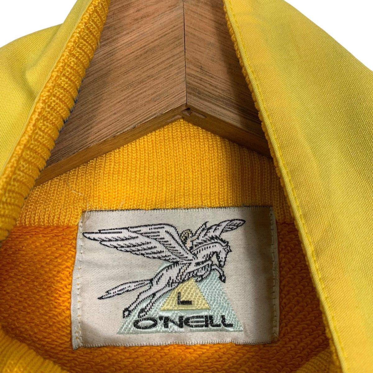 O'Neill O’NELL Half Button Turtleneck Yellow Sweatshirt #1201-C55 Size US L / EU 52-54 / 3 - 12 Thumbnail
