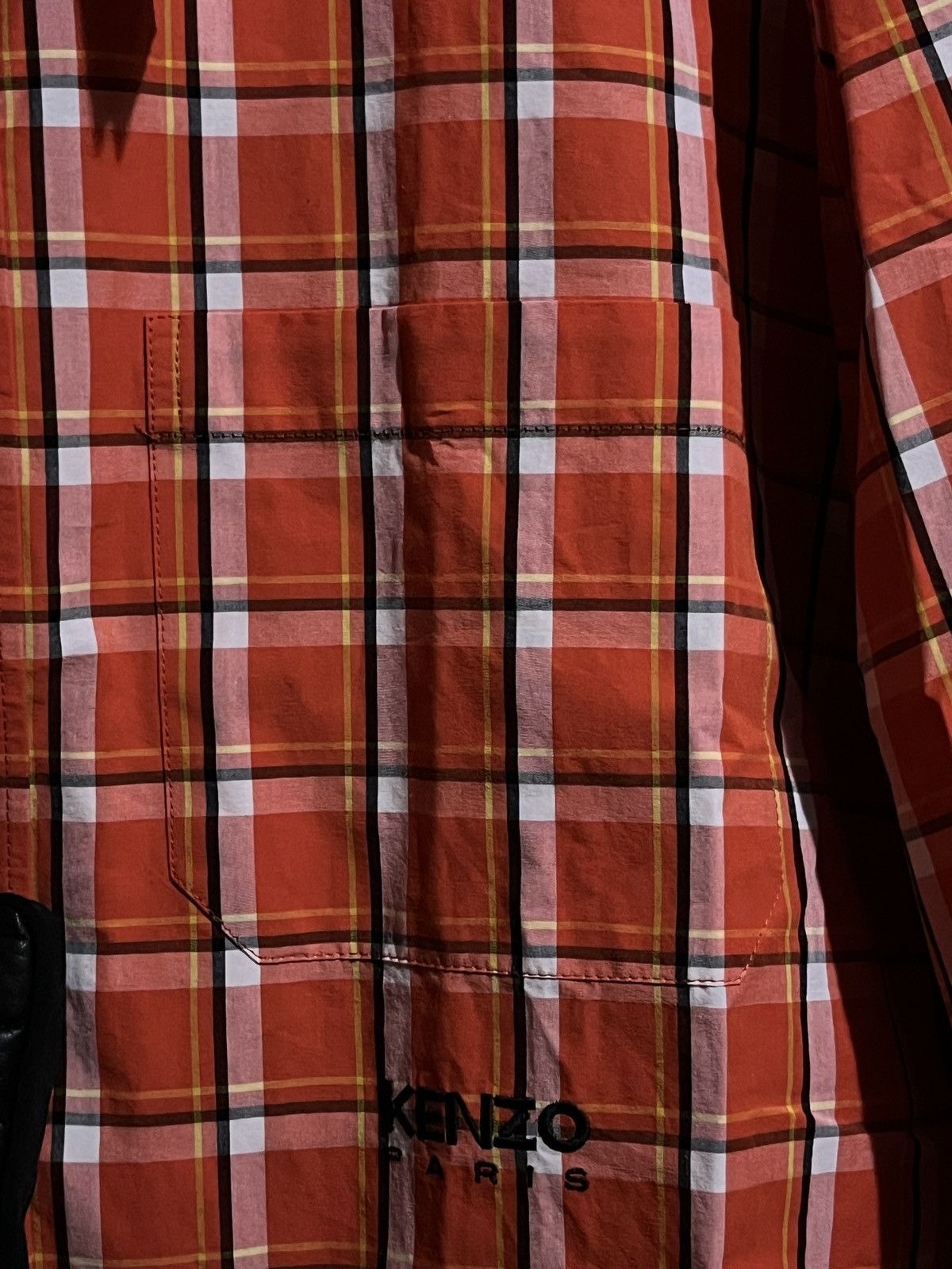 Kenzo Kenzo Check Casual Button Up Shirt - XL/17 Size US XL / EU 56 / 4 - 6 Thumbnail