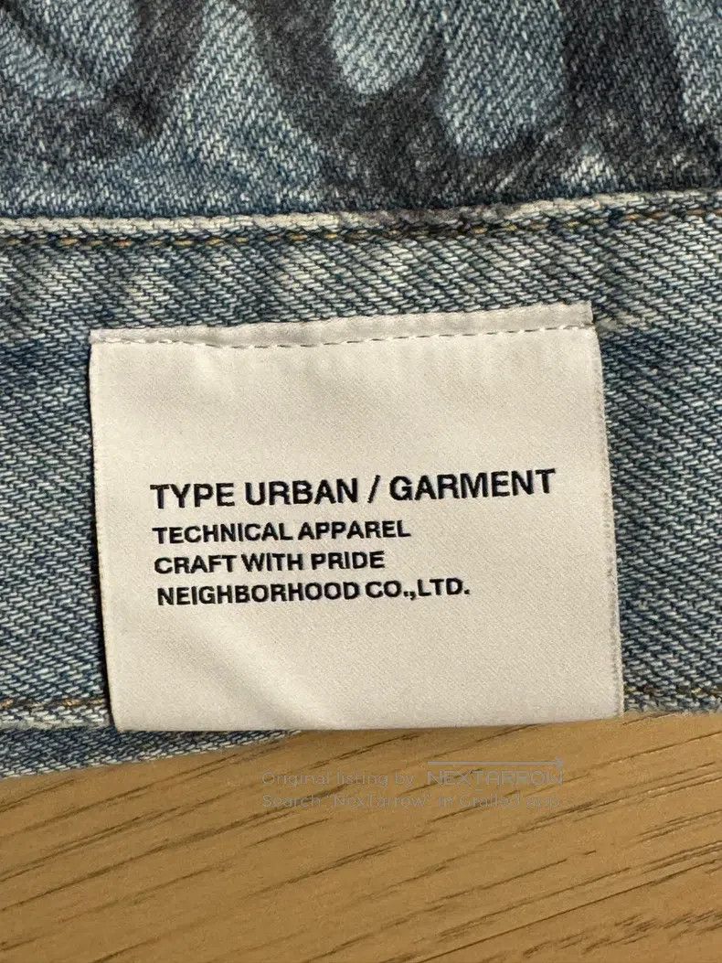 Neighborhood Neighborhood Graffiti Washed Denim Jacket, Light Blue Wash Size US XL / EU 56 / 4 - 6 Thumbnail