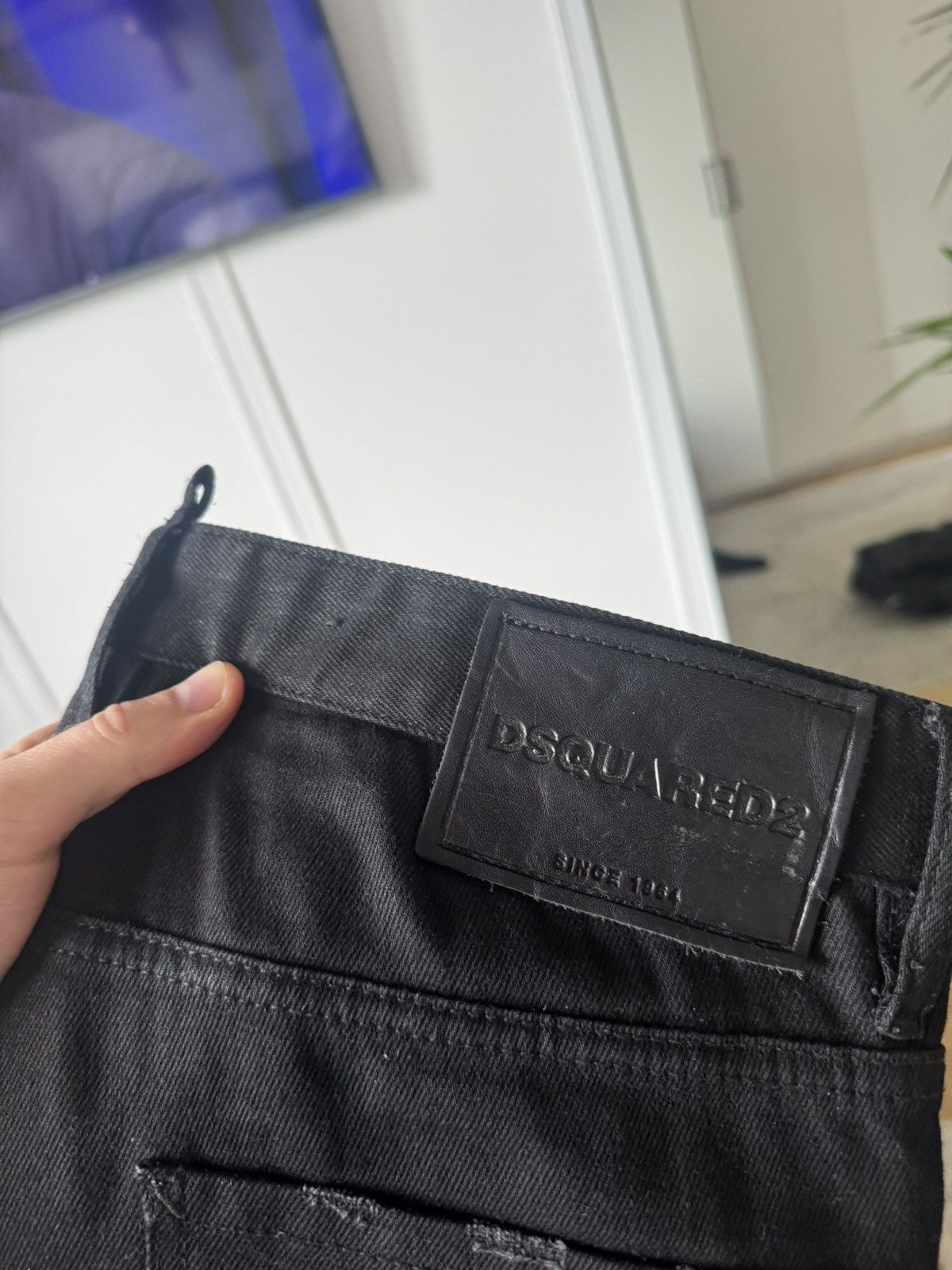 Dsquared2 Dsquared2 Cool Guy Black Distressed Denim Jeans Pants Italy Size US 32 / EU 48 - 4 Thumbnail