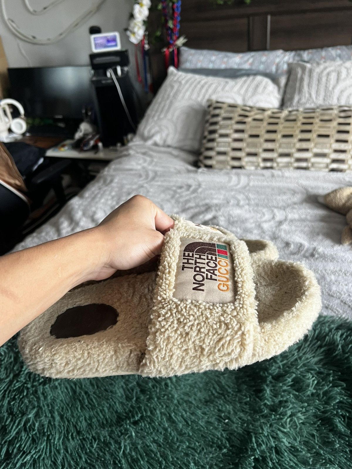 Gucci × The North Face The North Face x Gucci Merino Wool Slides Size 9 Size US 8 / EU 41 - 1 Thumbnail