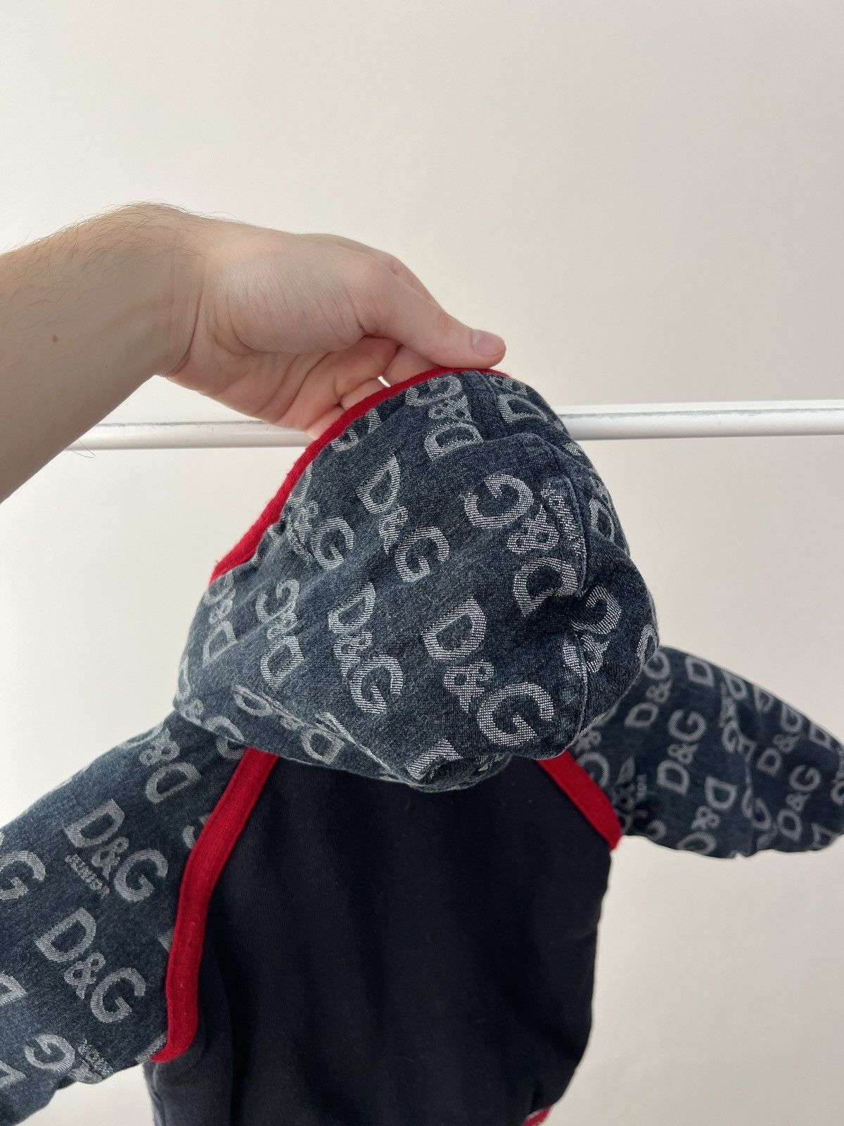 Dolce & Gabbana Vintage Dolce & Gabbana Junior Zip Over Print Hoodie Size US XXS / EU 40 - 15 Thumbnail