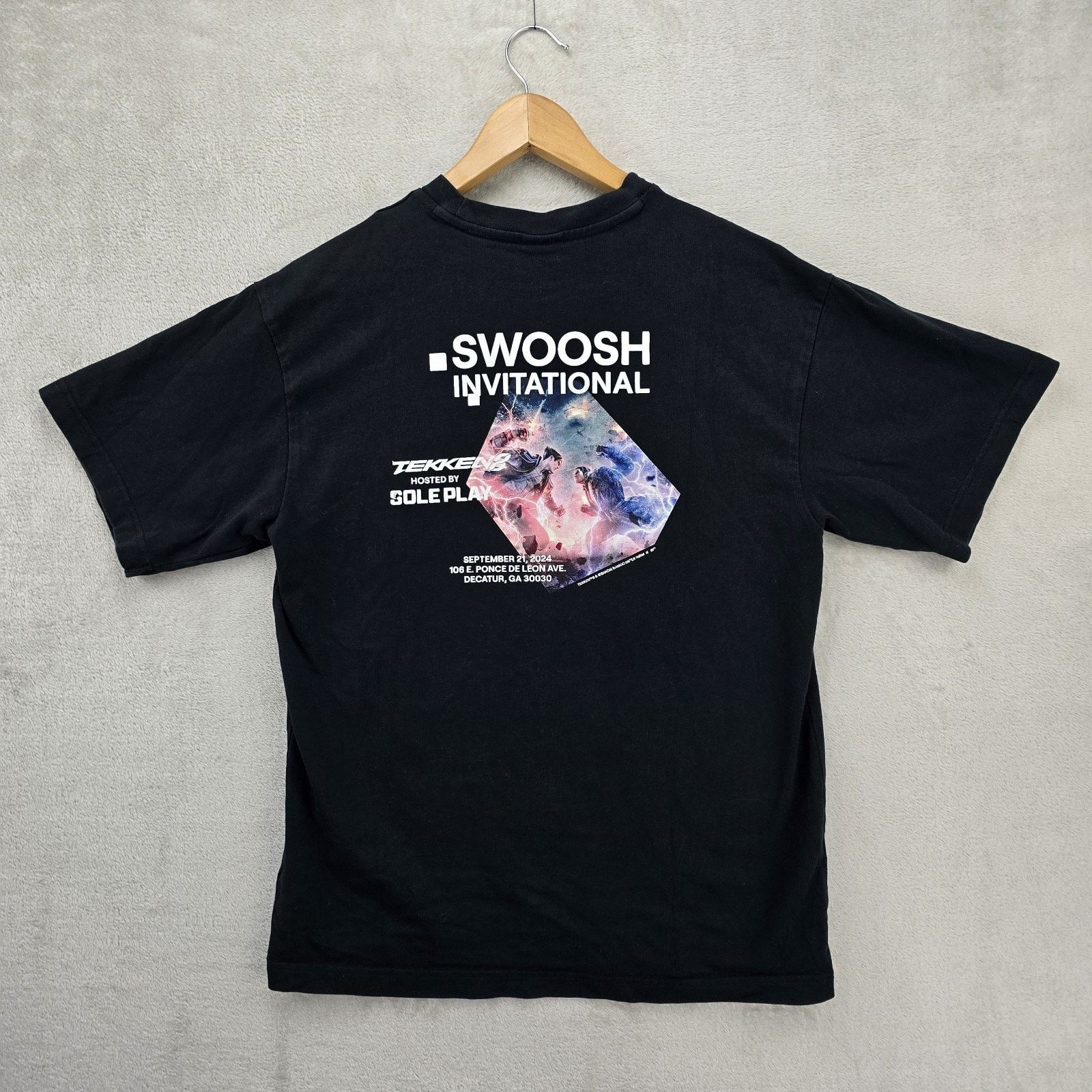 Nike Nike Nocta Tekken 8 Swoosh Invitational Shirt Medium *FLAWS Size US M / EU 48-50 / 2 - 2 Thumbnail