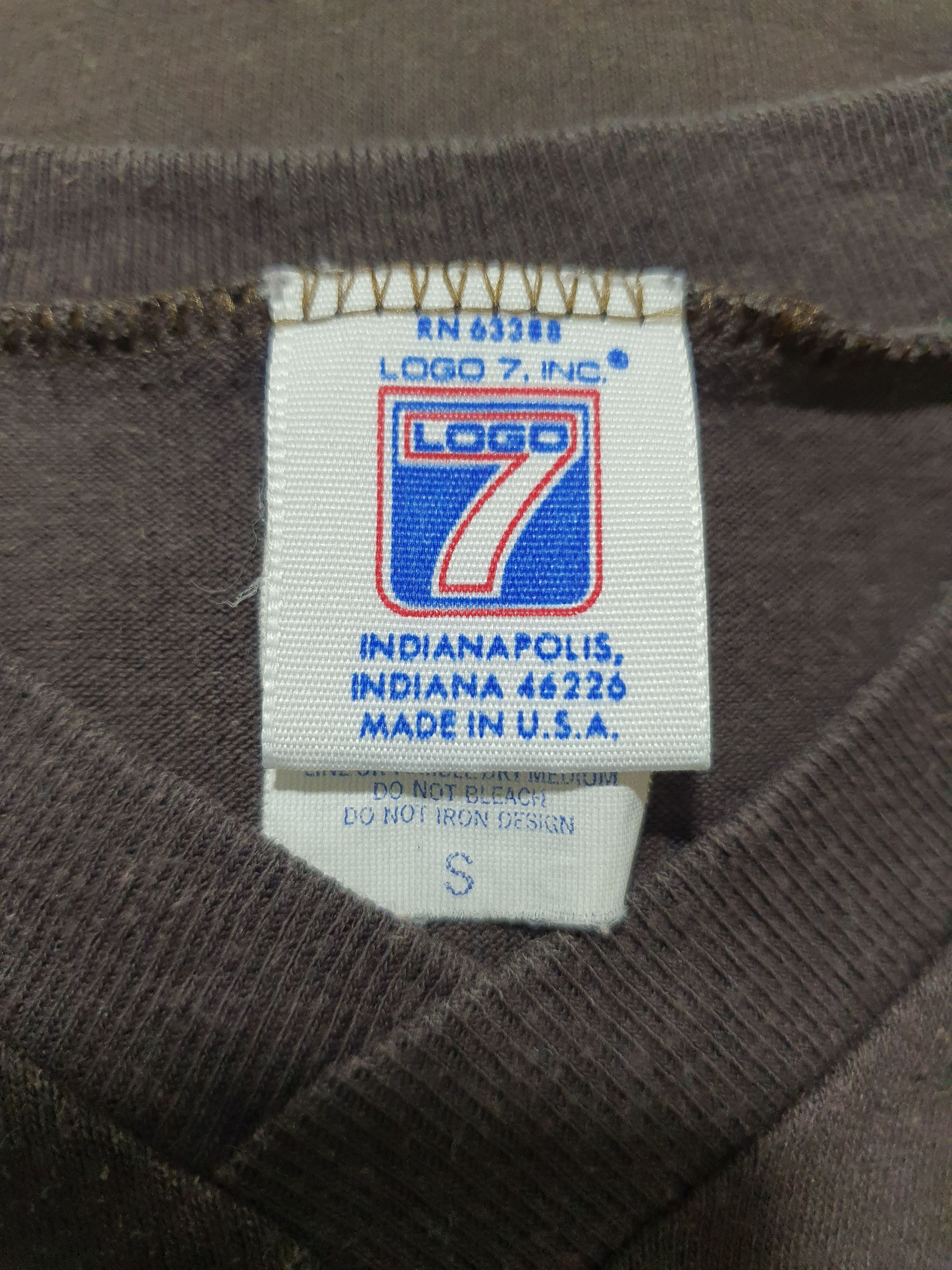 Logo 7 × Vintage VINTAGE CLEVELAND LOGO 7 18.5/25.5 V-NECK SHIRT Size US S / EU 44-46 / 1 - 4 Thumbnail