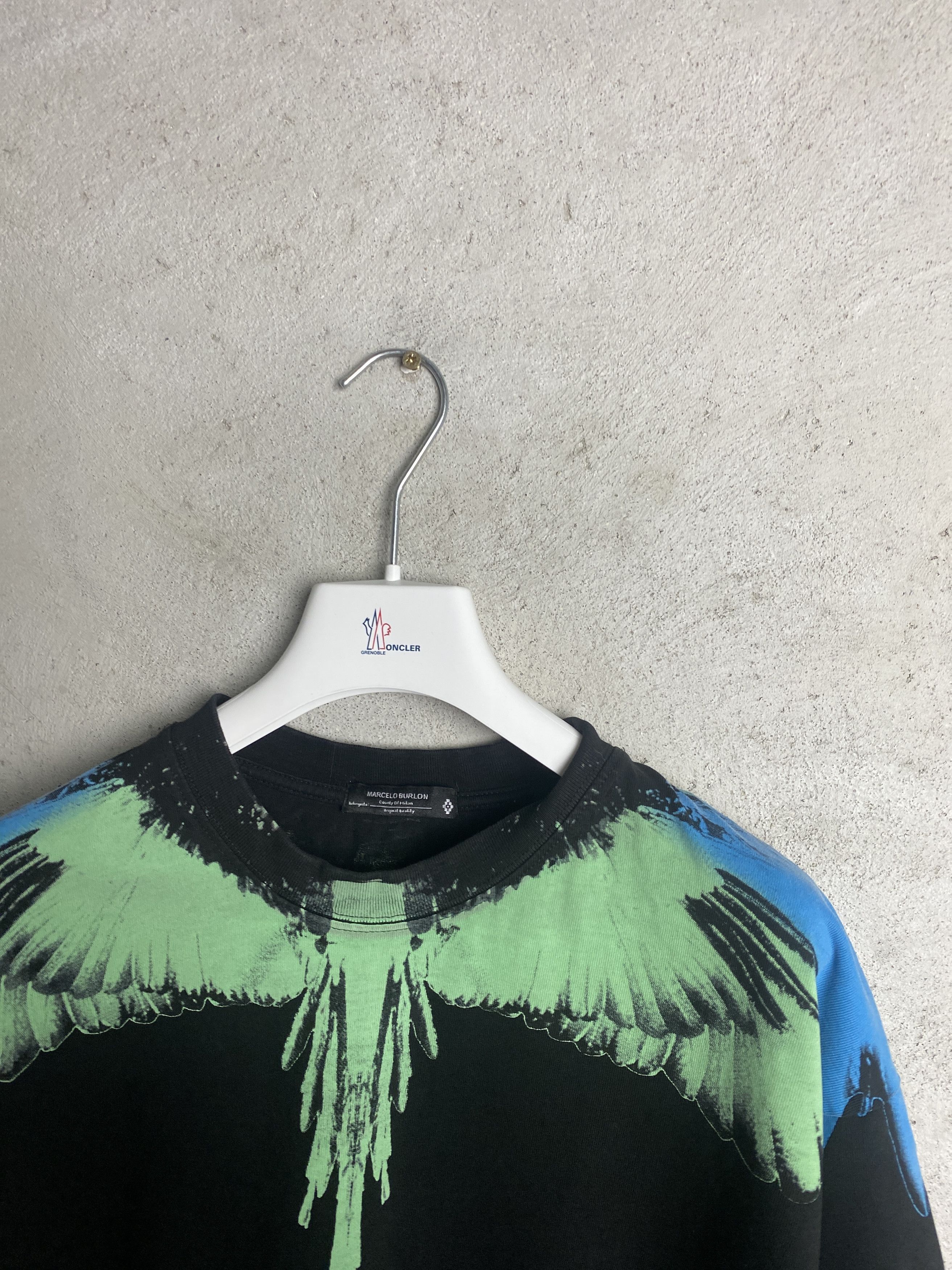 Marcelo Burlon Marcelo Burlon t-shirt tee y2k casual opium drain avant-gard Size US XL / EU 56 / 4 - 2 Thumbnail