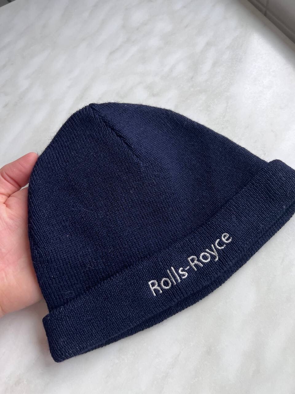 Other RARE 90s ROLLS ROYCE MOTOR CARS VINTAGE WOOL BEANIE HAT 1990 Size ONE SIZE - 3 Thumbnail