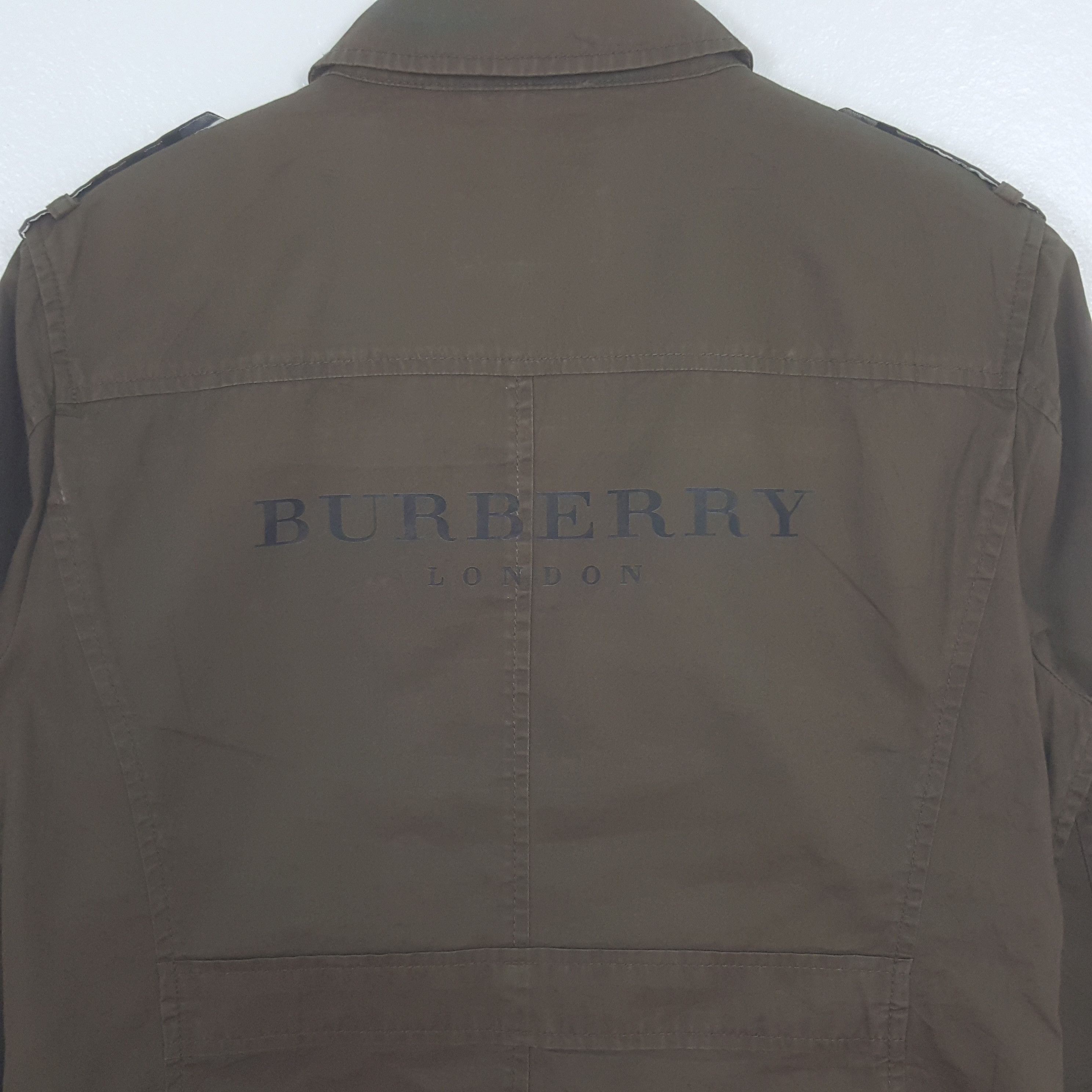 Burberry Vintage Burberry London Designer Punk Style Jacket C316N12 Size US XS / EU 42 / 0 - 2 Thumbnail