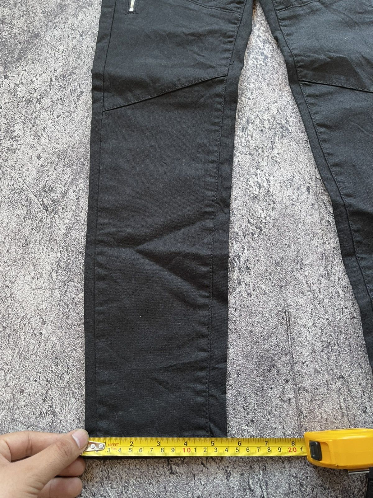 Japanese Brand Y2k Glamorous ifsixwasnine zipper slim pants Size 30" / US 8 / IT 44 - 8 Thumbnail