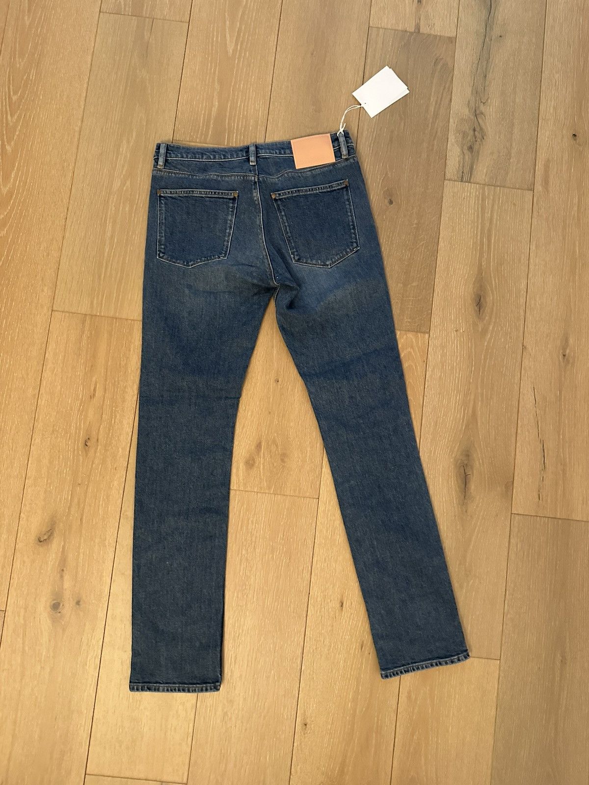 Acne Studios Acne Studios Max Mid Blue Skinny Jeans Size US 31 - 2 Thumbnail