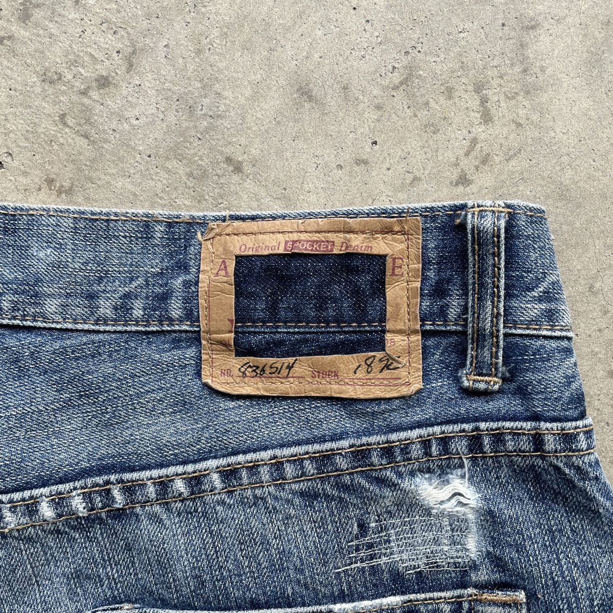 Abercrombie & Fitch Vintage Abercrombie&Fitch FLARE Distressed Faded Jeans Pants Size US 32 / EU 48 - 11 Thumbnail