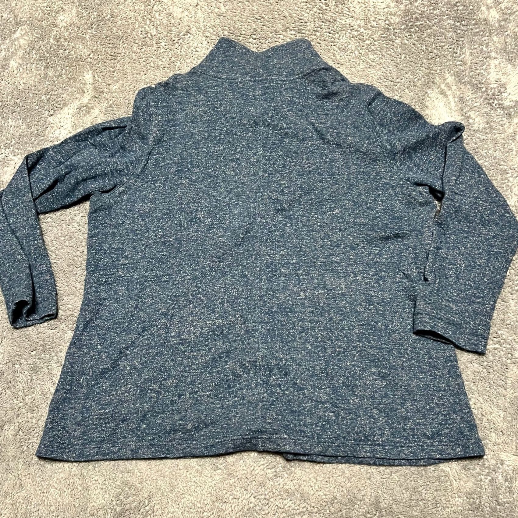 Duluth Trading Company Duluth Trading Co Jacket Womens 2XL Hemp Organic Cotton Buttonfront Blue Regular Women blue Jacket Size XXL / US 16-18 / IT 52-54 - 3 Thumbnail