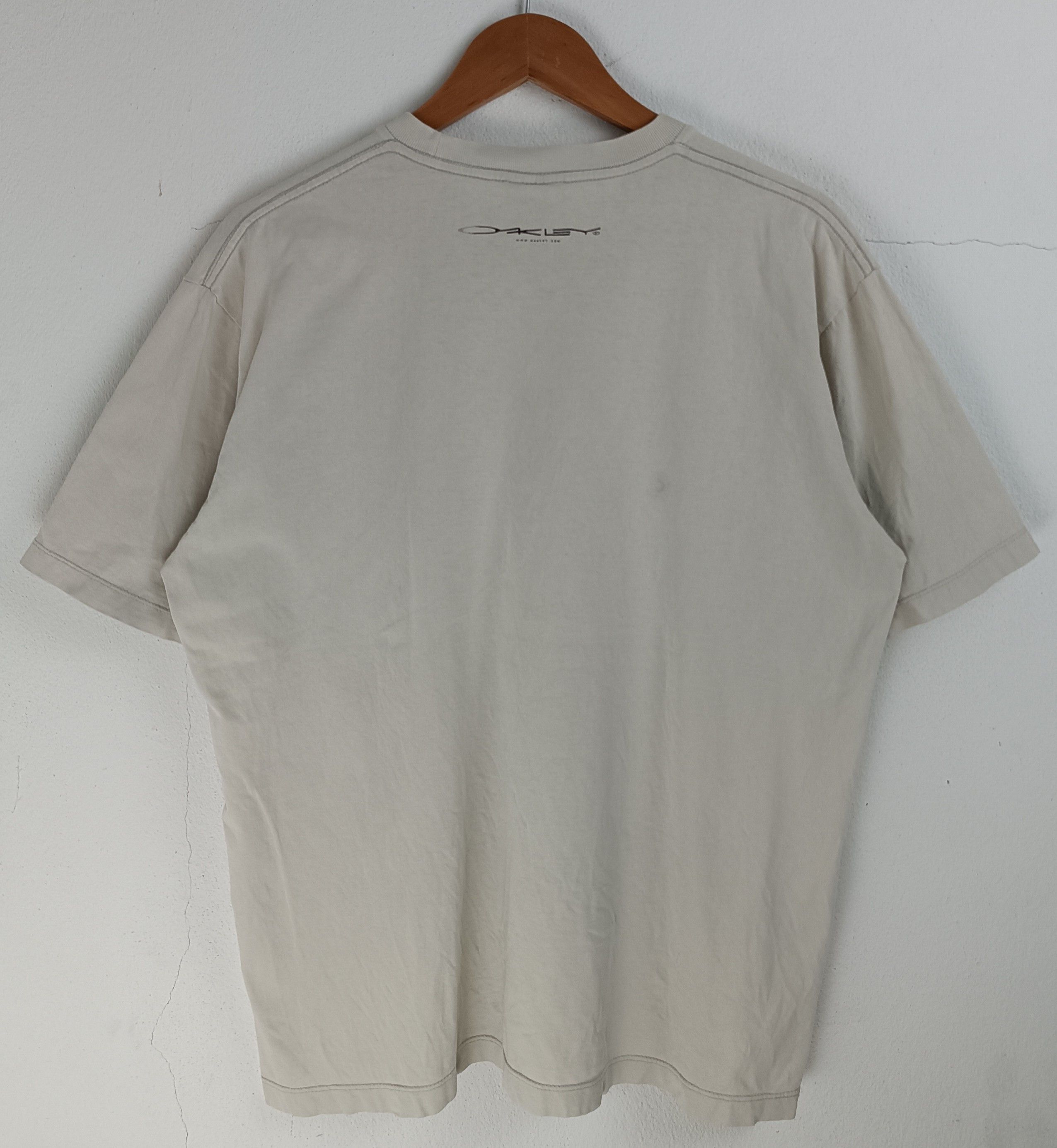 Oakley VERY RARE VINTAGE 90'S OAKLEY RACING JACKET EYEWEAR TEE Size US M / EU 48-50 / 2 - 4 Thumbnail