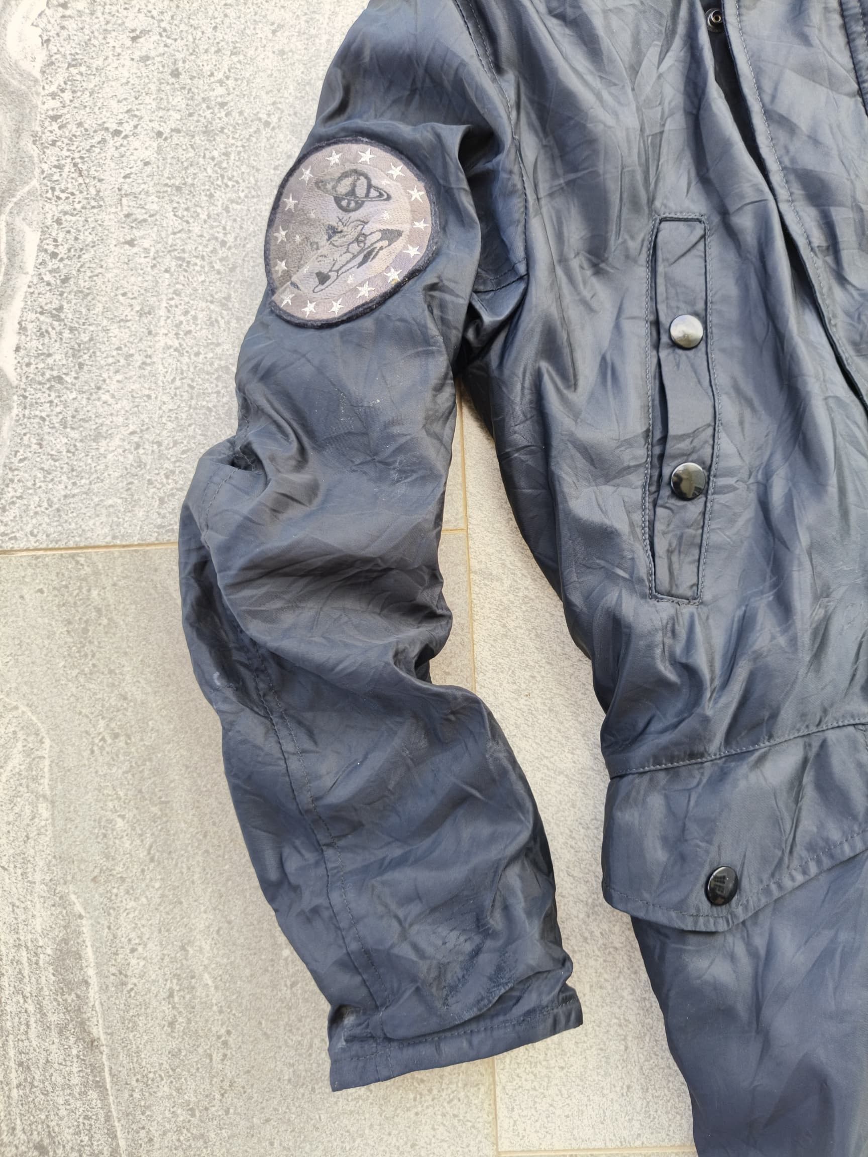Lucien Pellat-Finet Lucien Pellat-Finet Skull Patched Hooded Bomber Jacket Size US XS / EU 42 / 0 - 18 Thumbnail